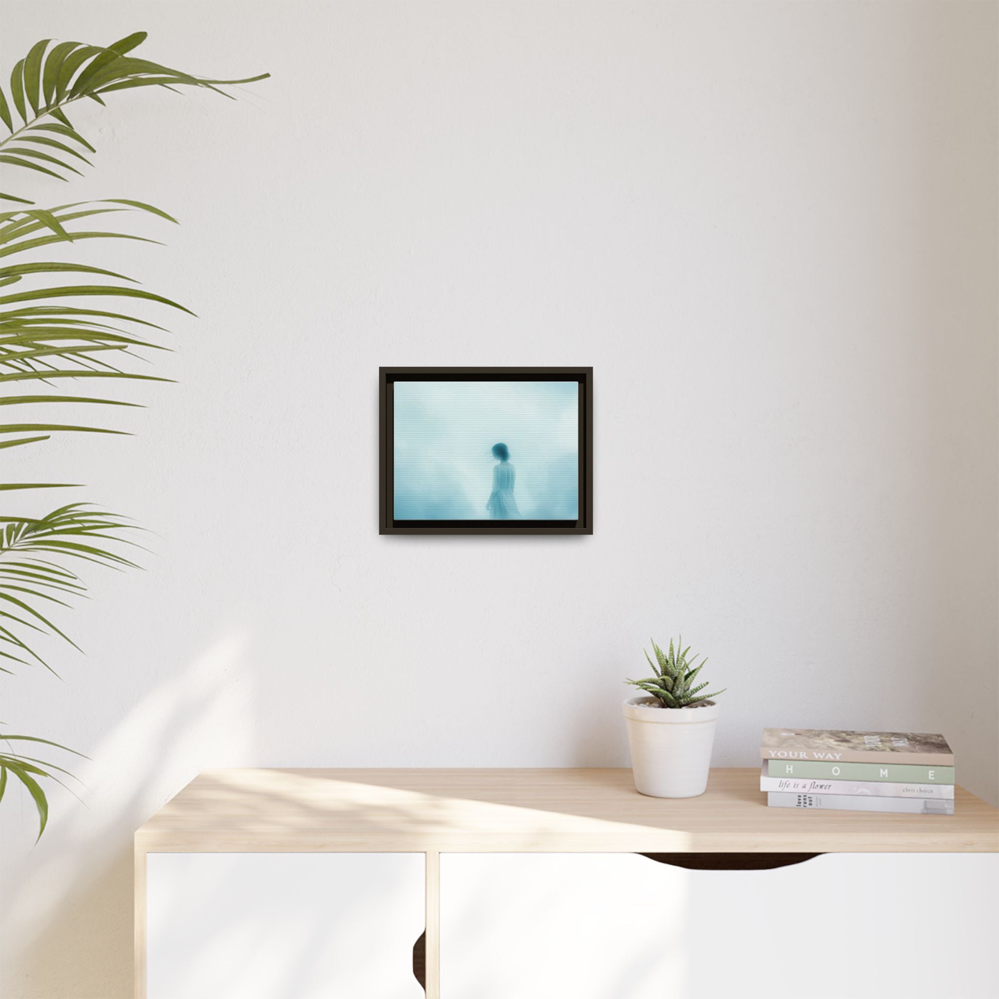 Serene Framed Canvas Art