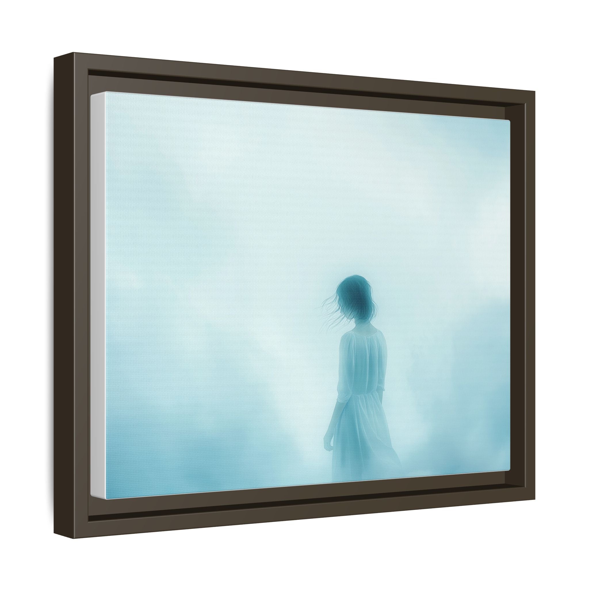 Serene Framed Canvas Art