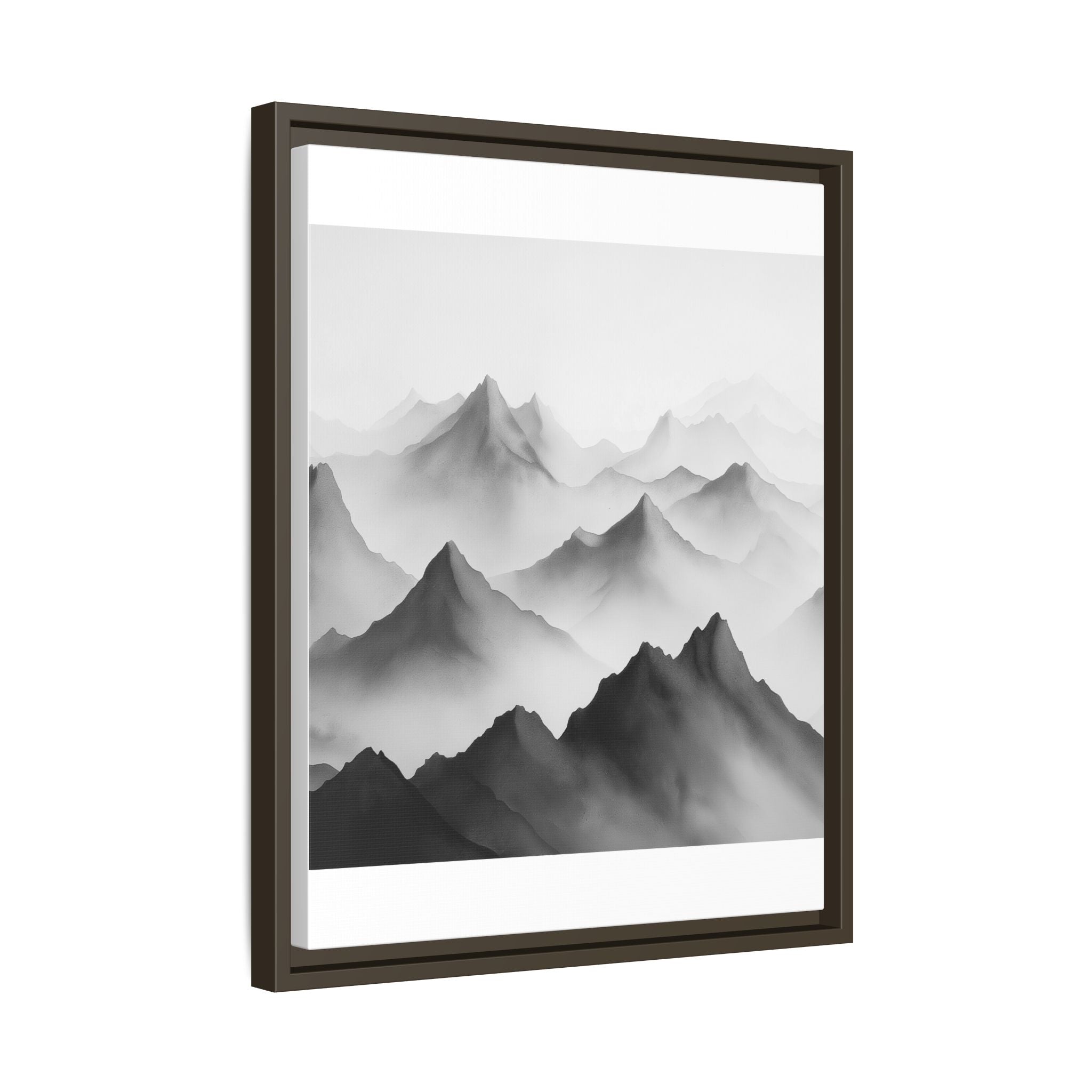 Framed Mountain Landscape Art Print