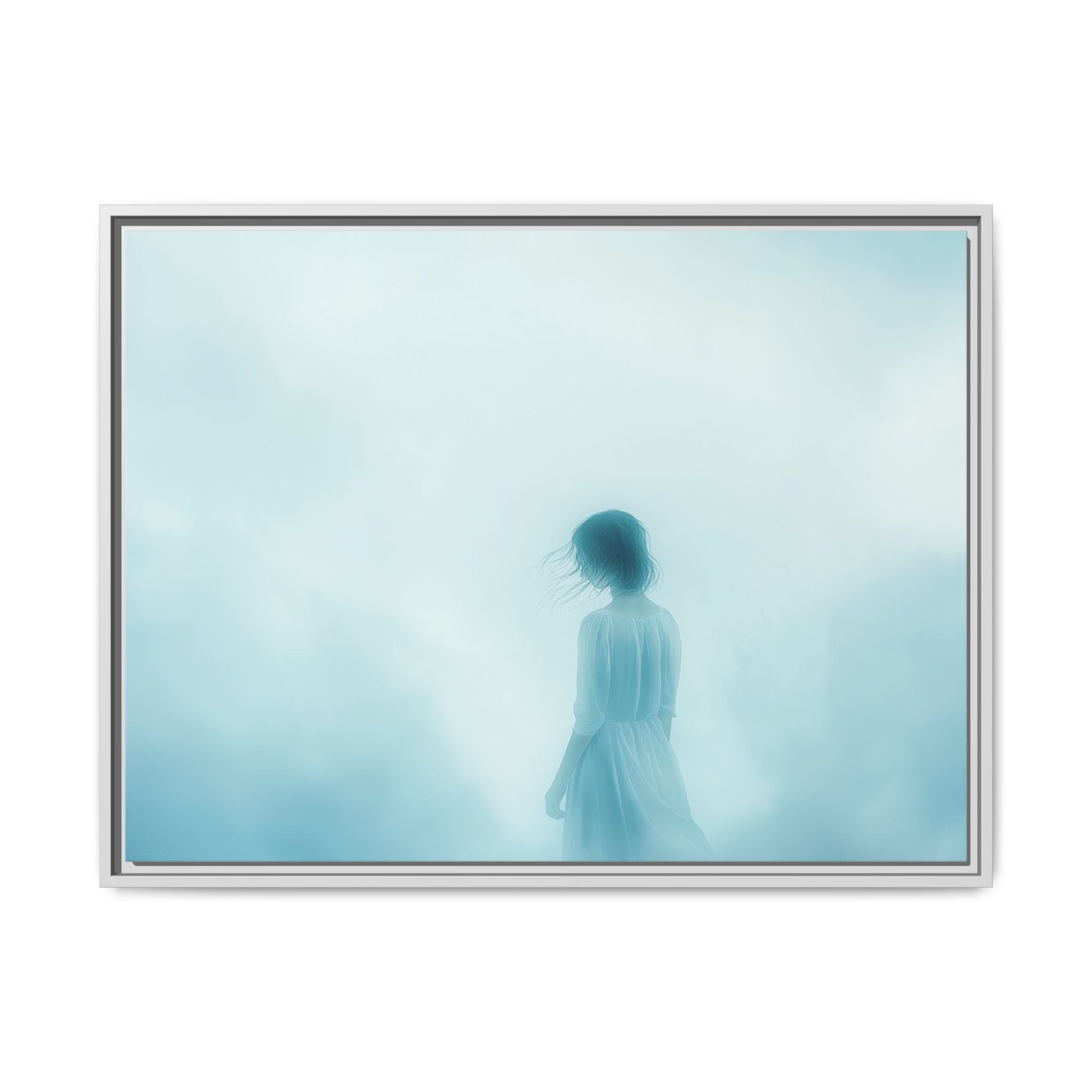 Serene Framed Canvas Art