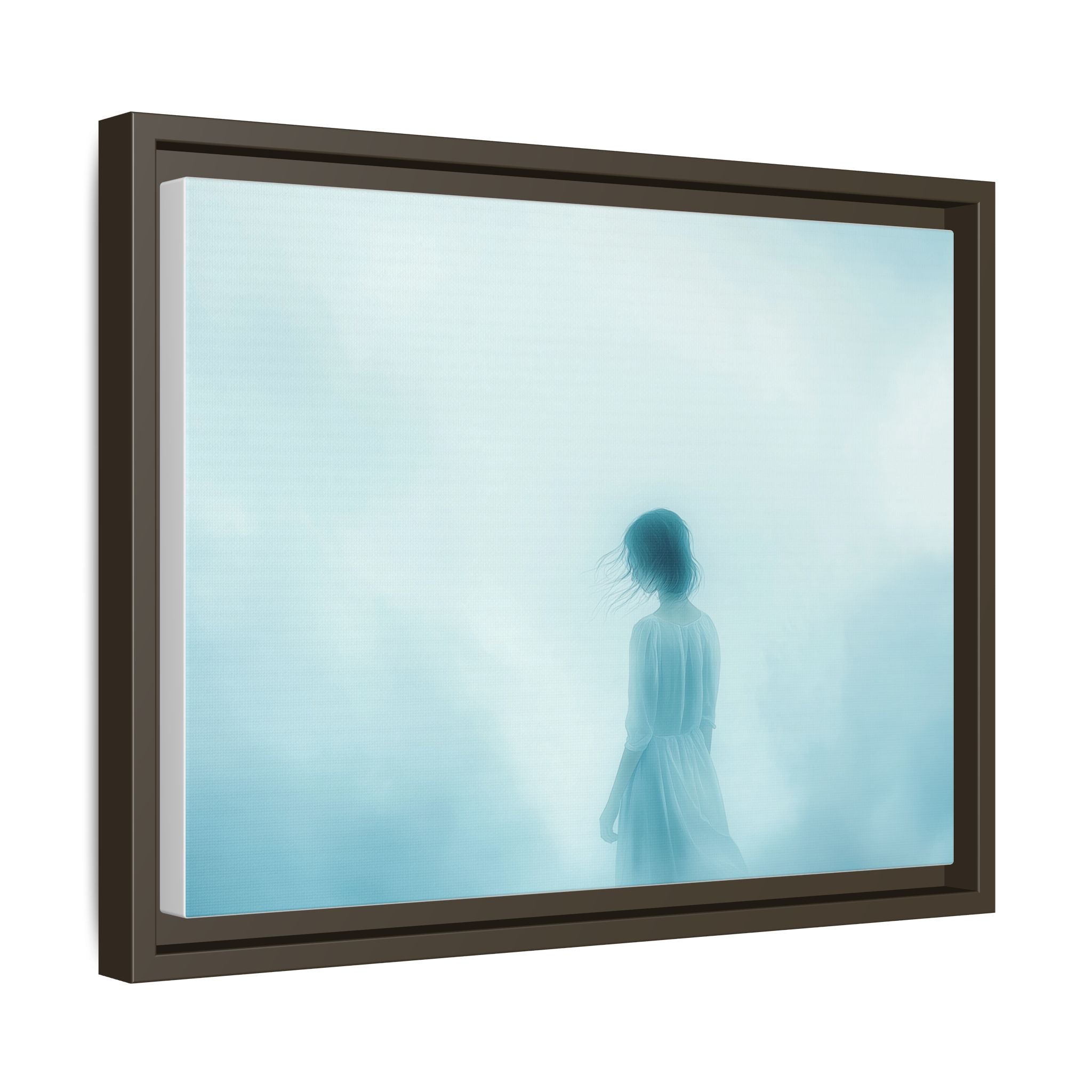 Serene Framed Canvas Art