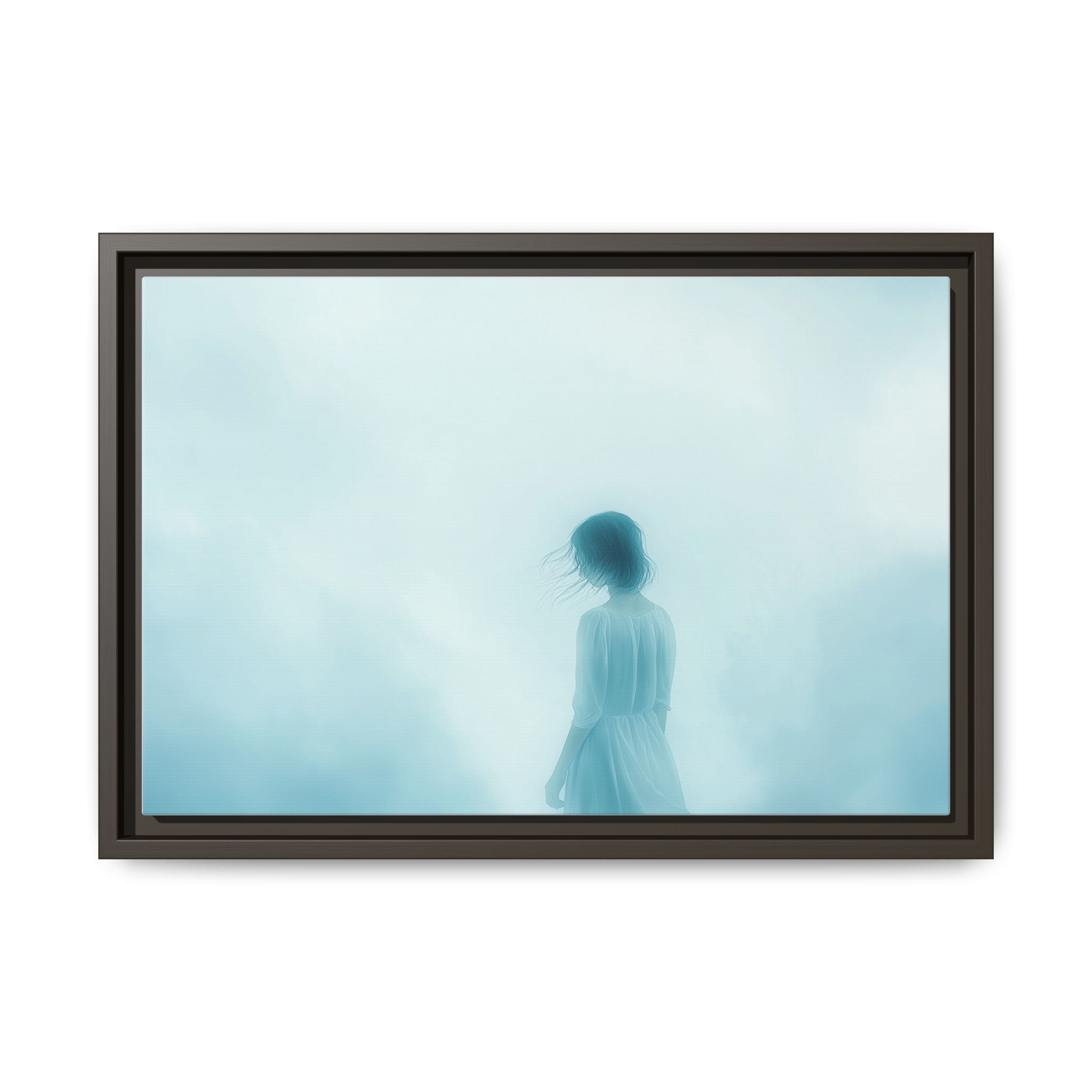 Serene Framed Canvas Art