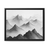 Framed Mountain Landscape Art Print