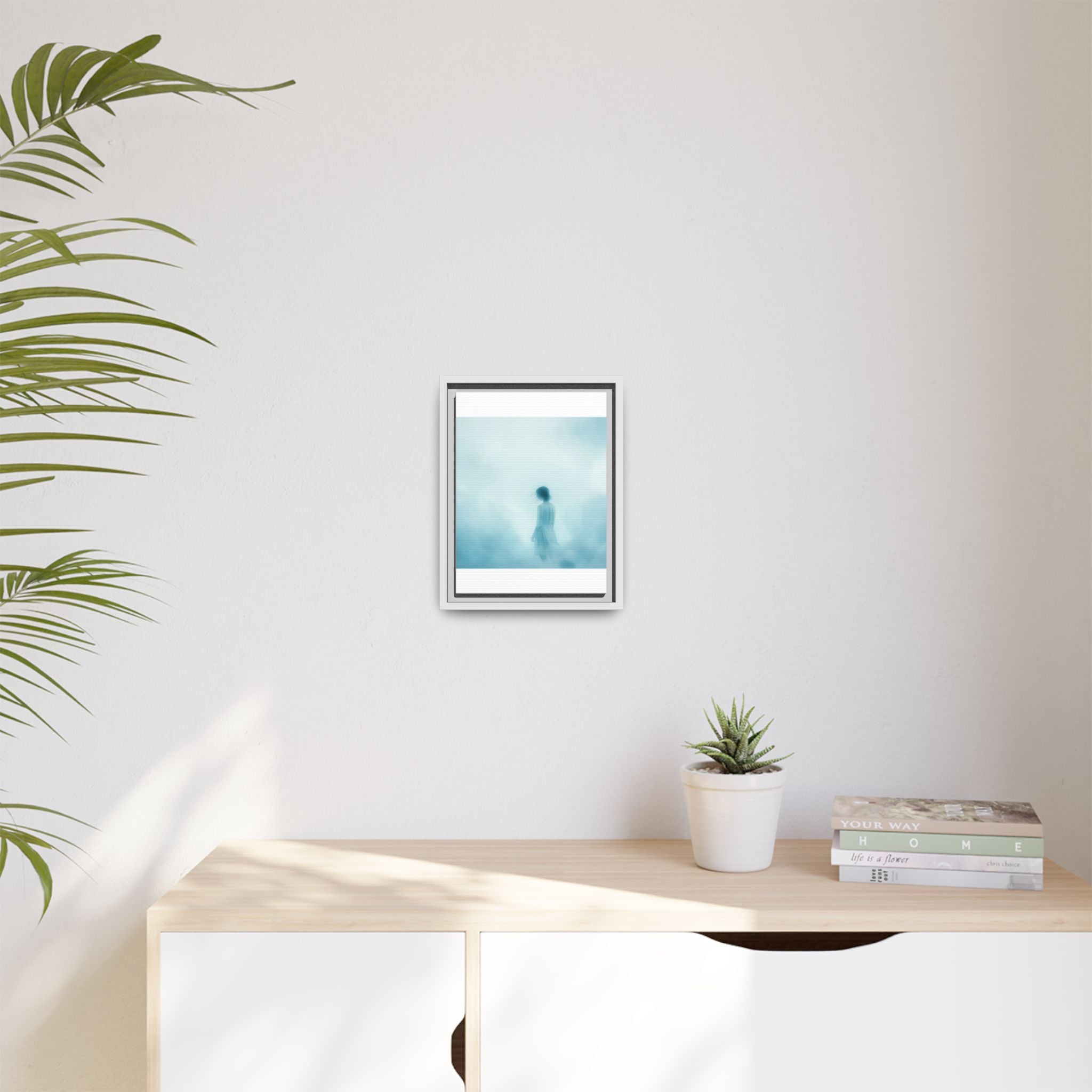 Serene Framed Canvas Art