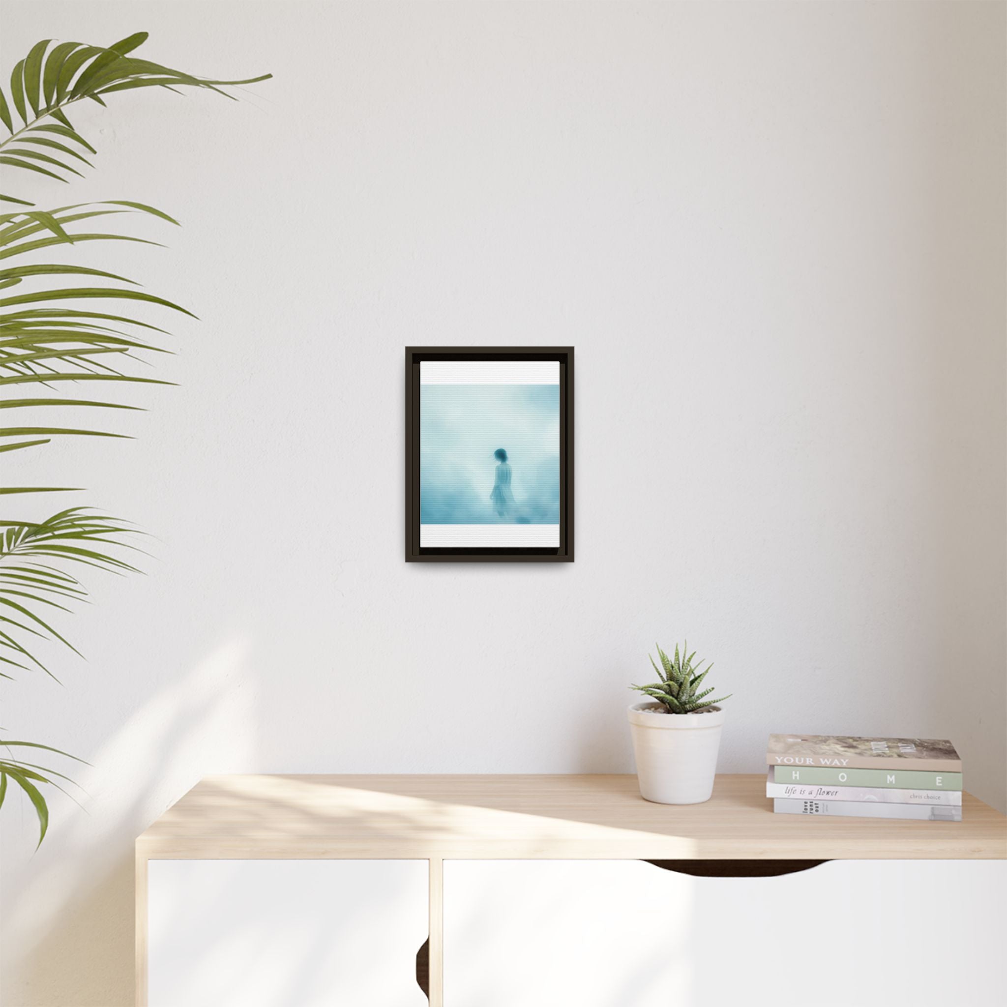Serene Framed Canvas Art