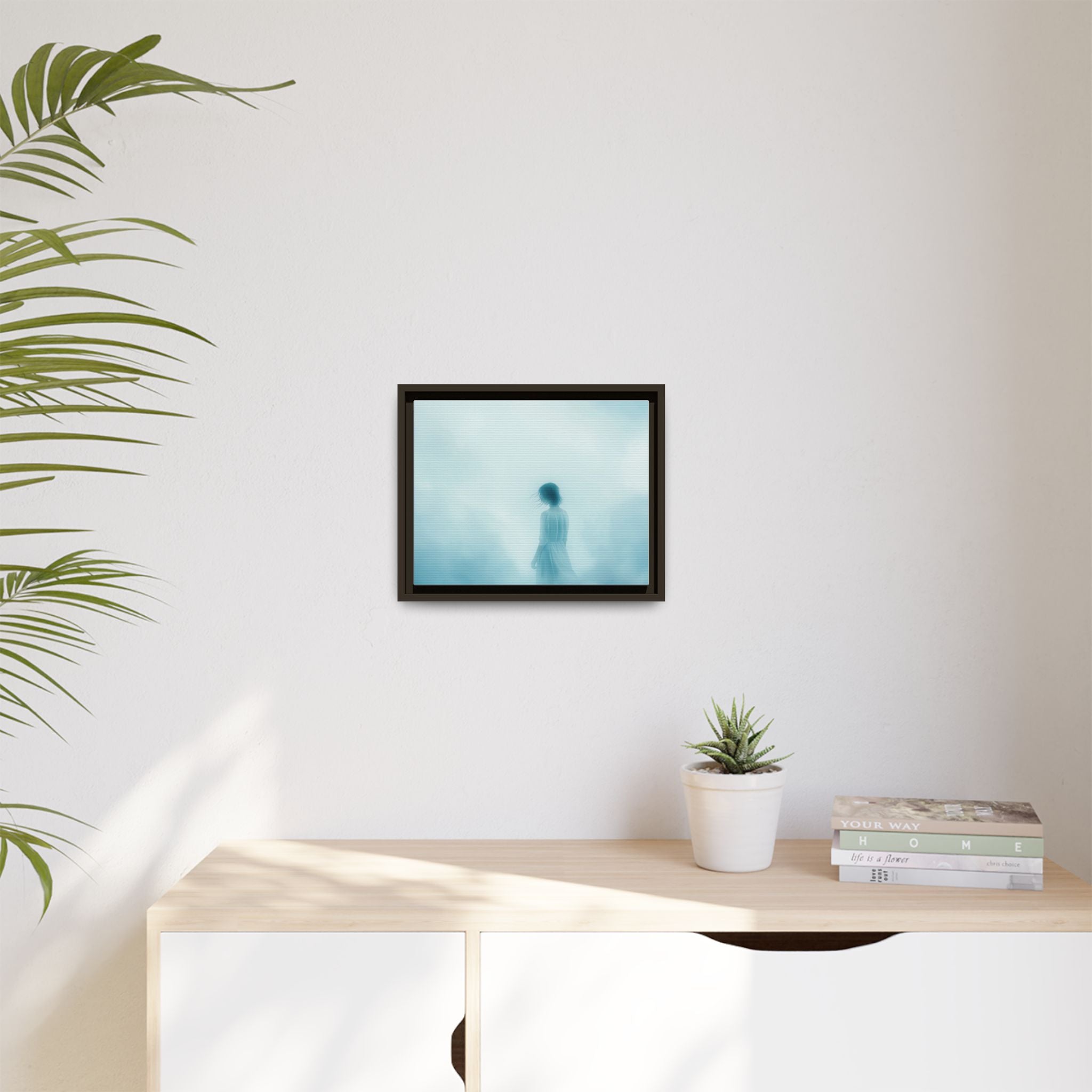 Serene Framed Canvas Art