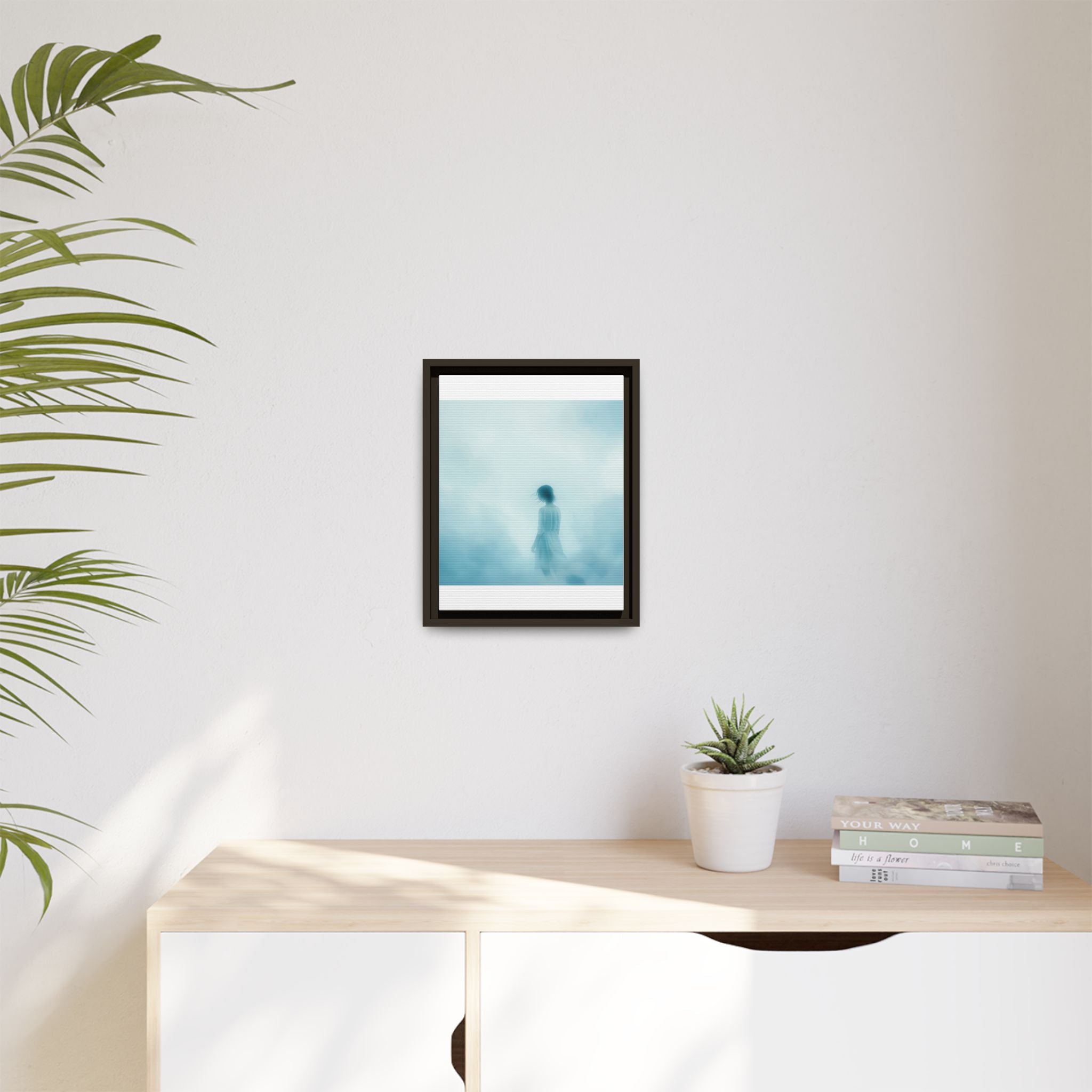 Serene Framed Canvas Art