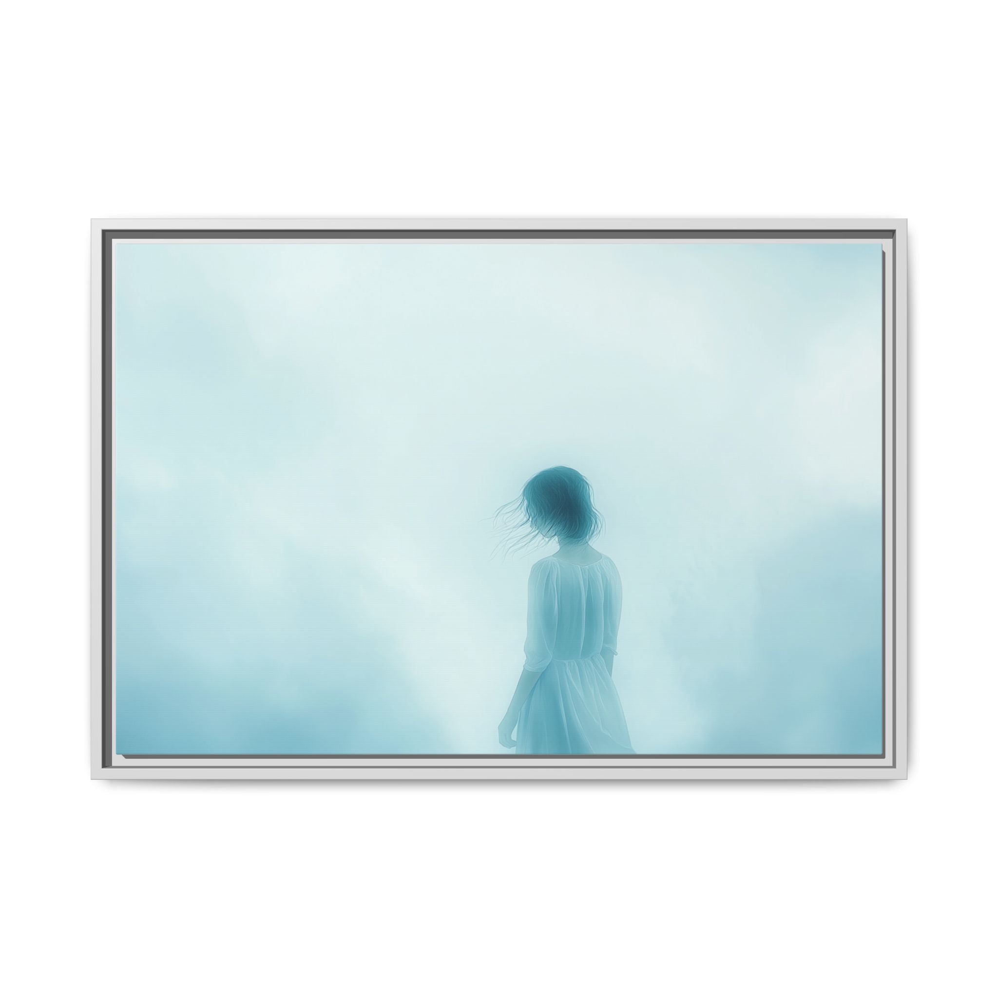 Serene Framed Canvas Art