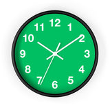 Fresh Leaf Green Wall Clock