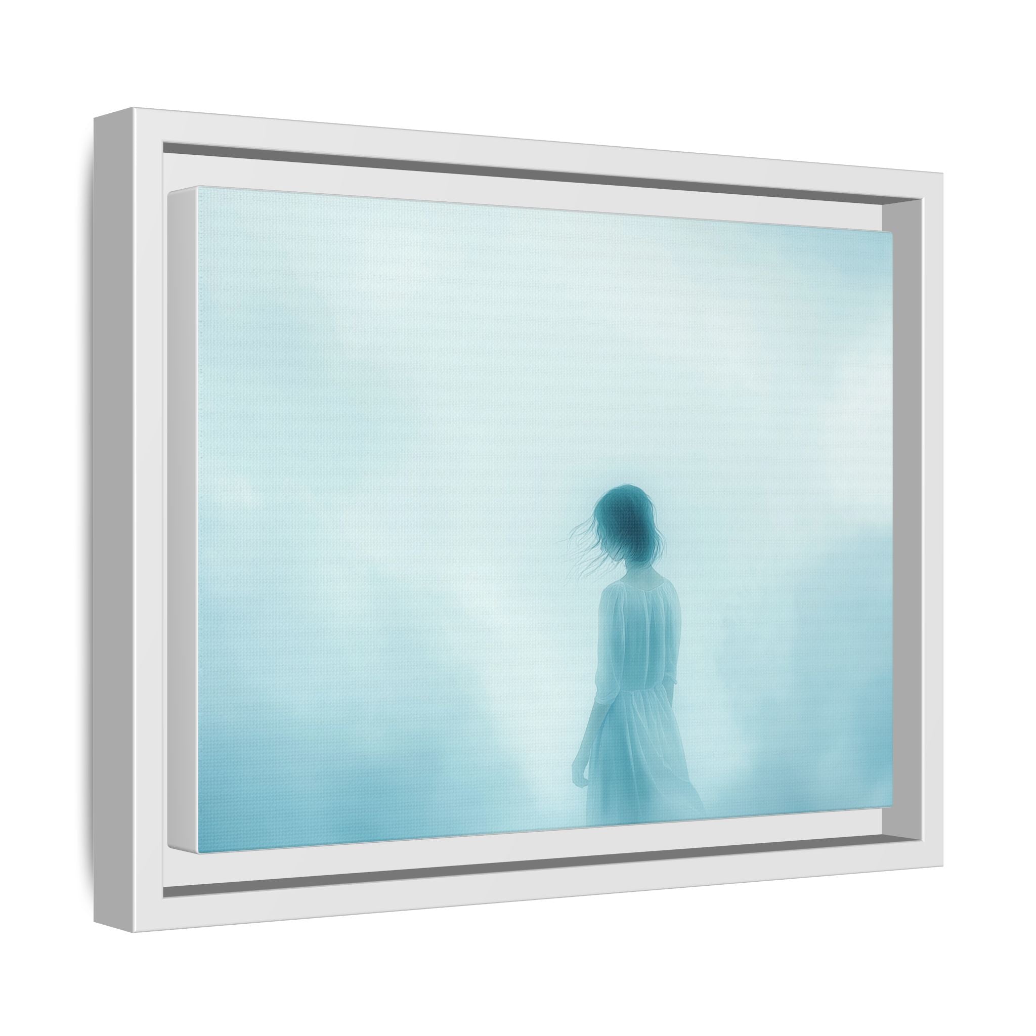 Serene Framed Canvas Art