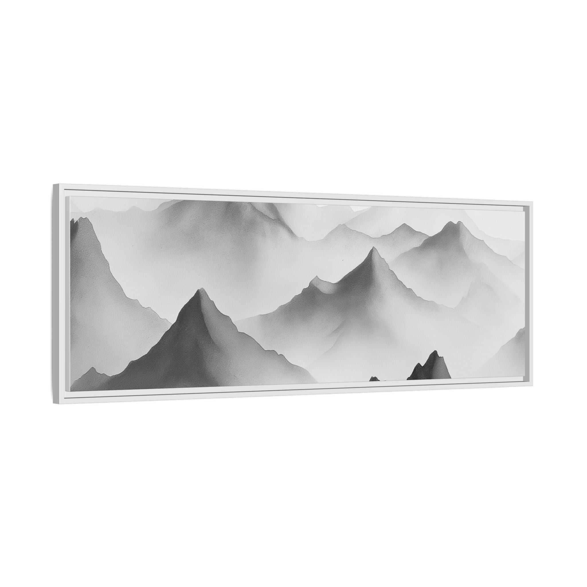 Framed Mountain Landscape Art Print