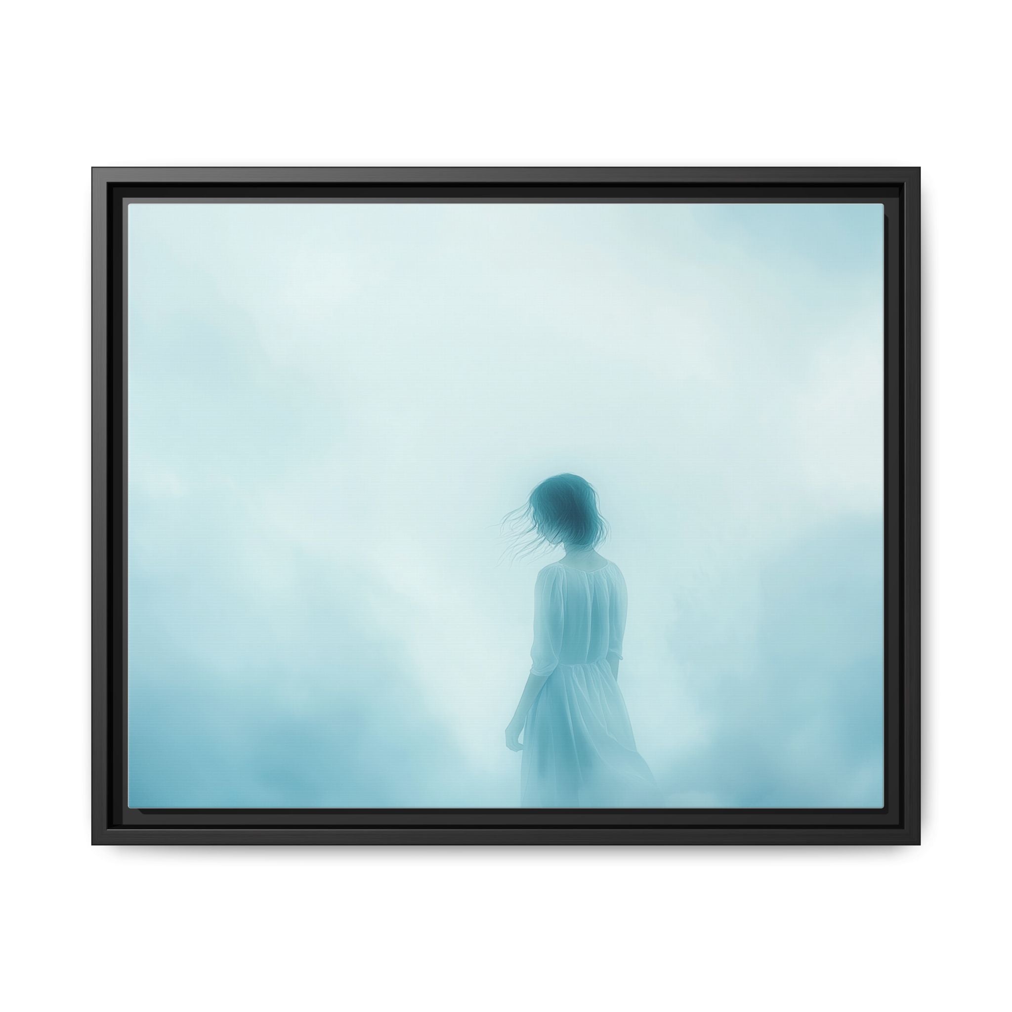 Serene Framed Canvas Art