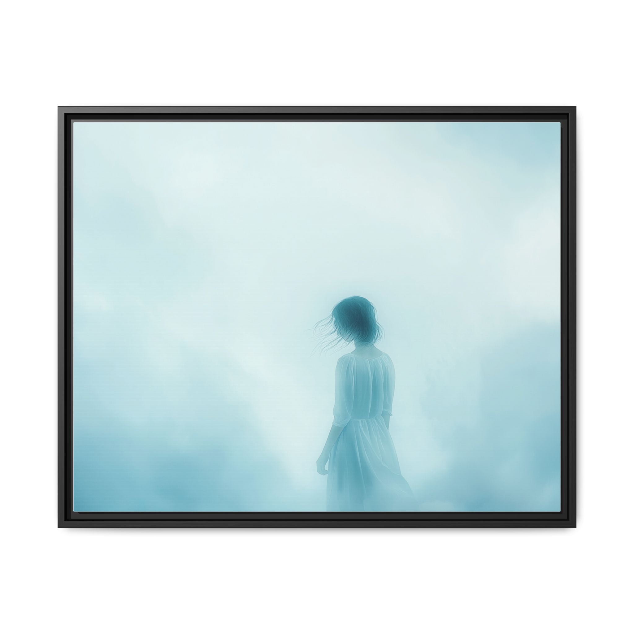 Serene Framed Canvas Art