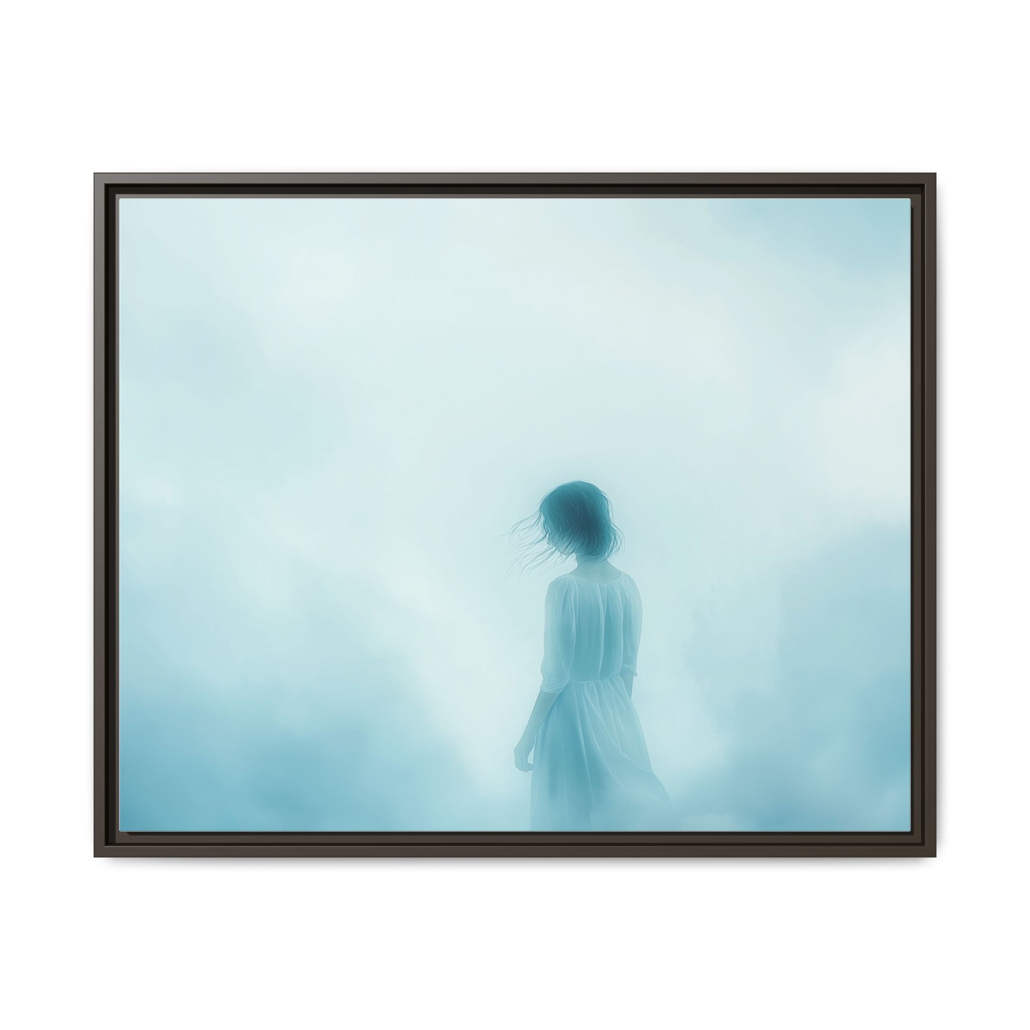 Serene Framed Canvas Art