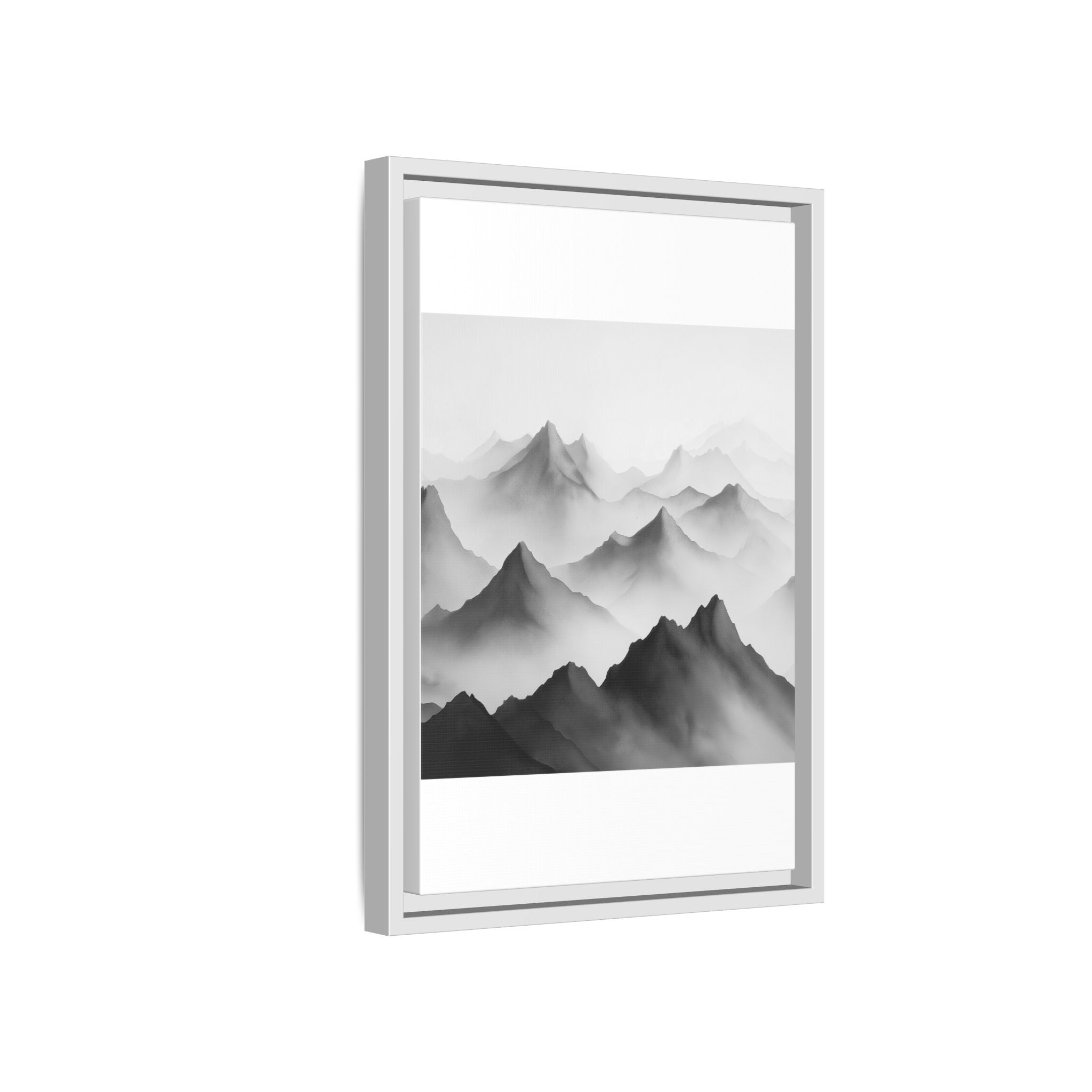Framed Mountain Landscape Art Print