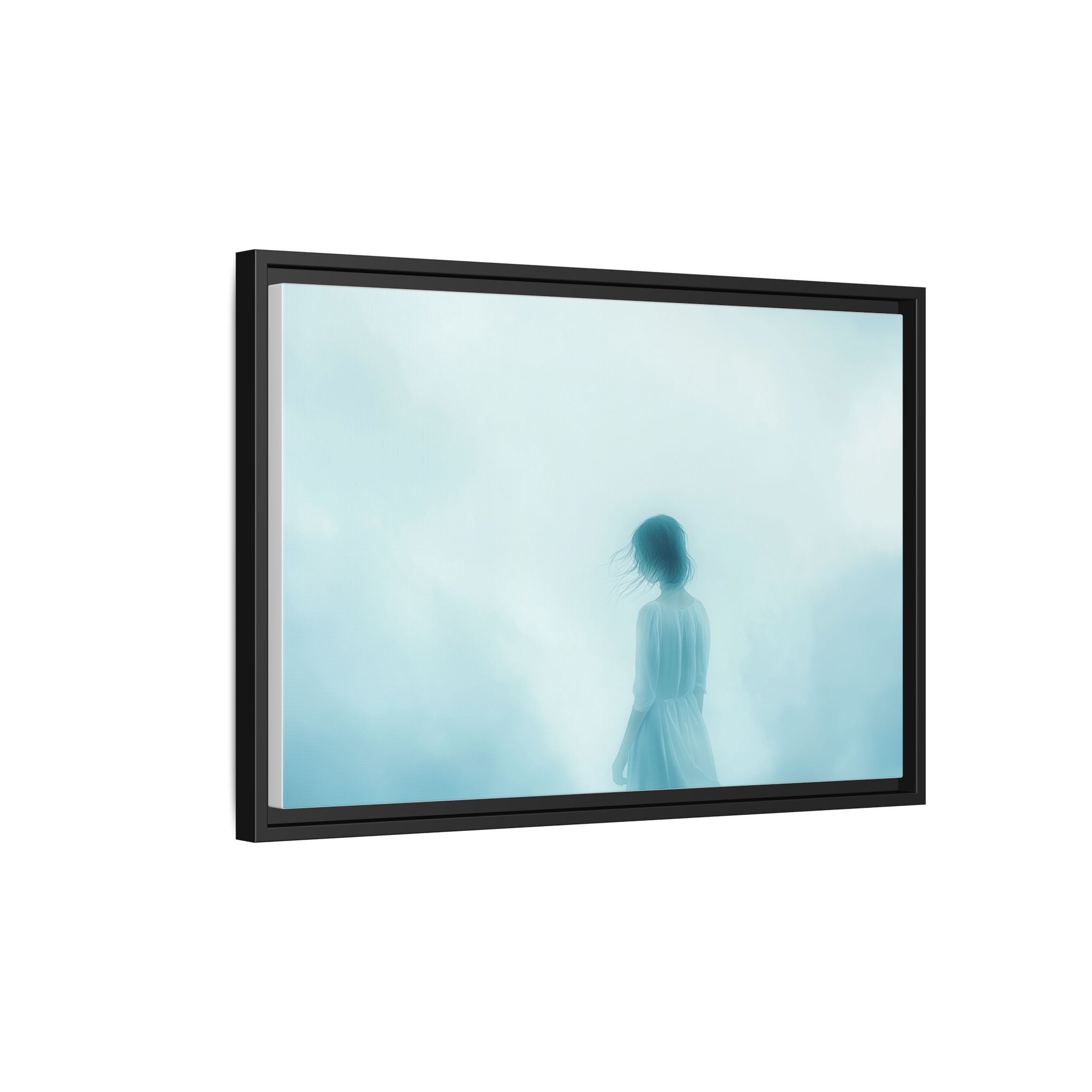 Serene Framed Canvas Art