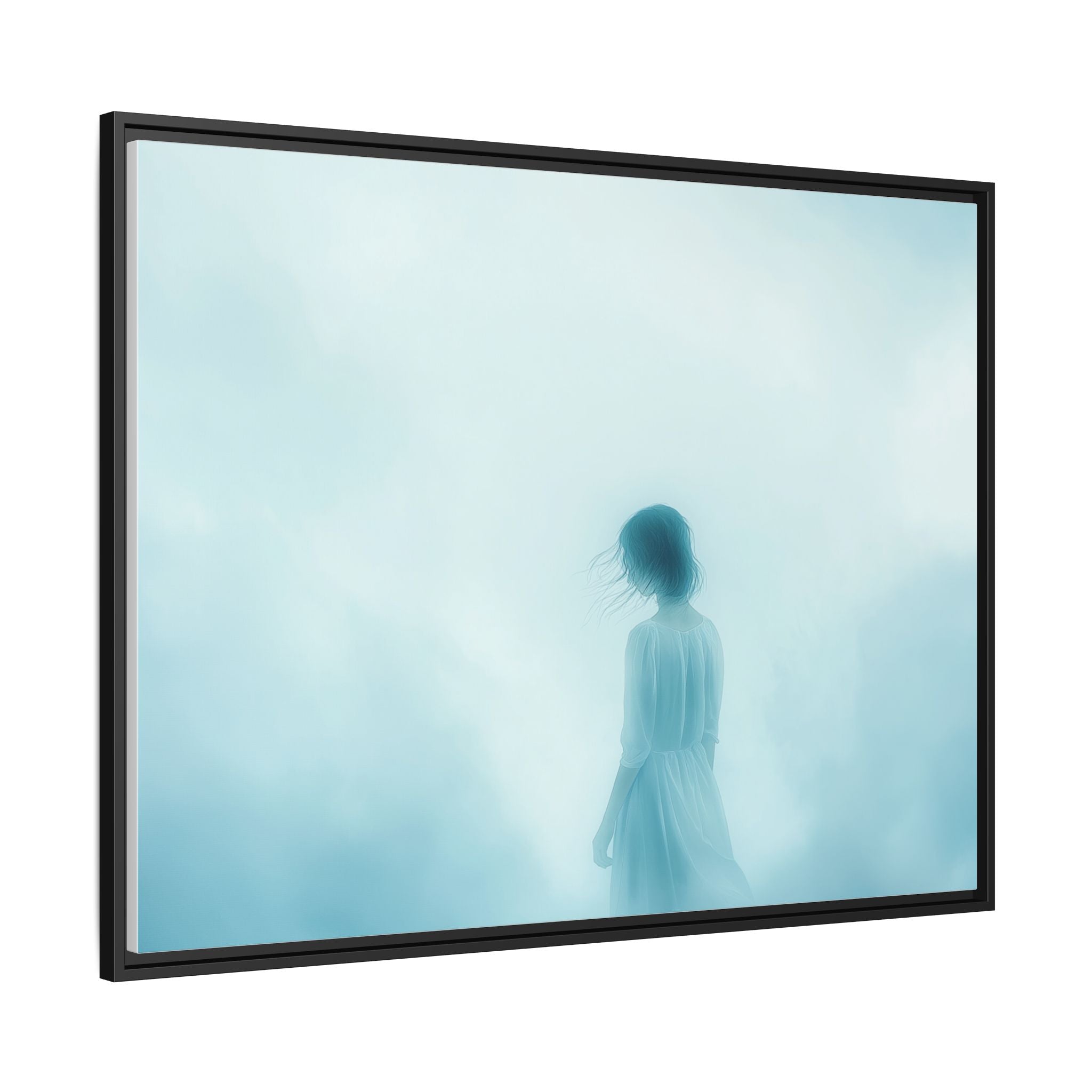 Serene Framed Canvas Art