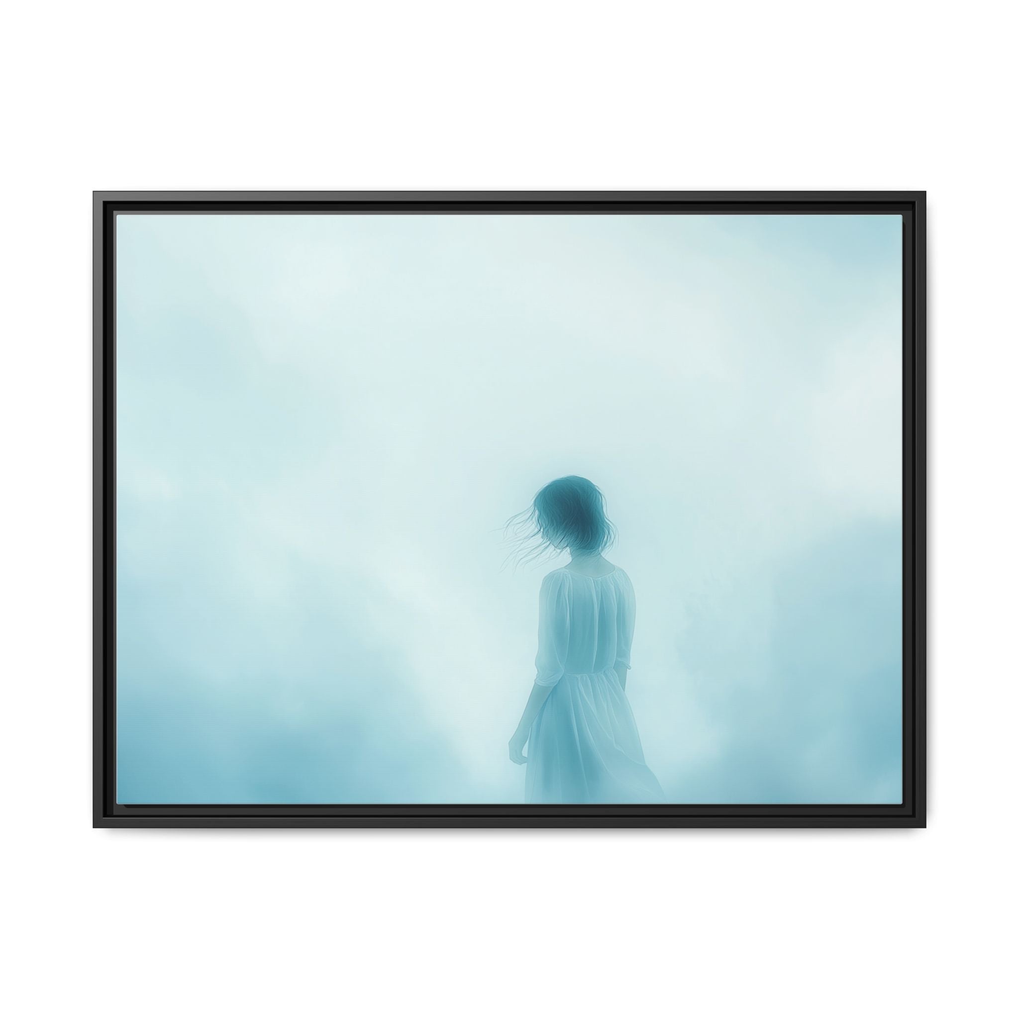 Serene Framed Canvas Art