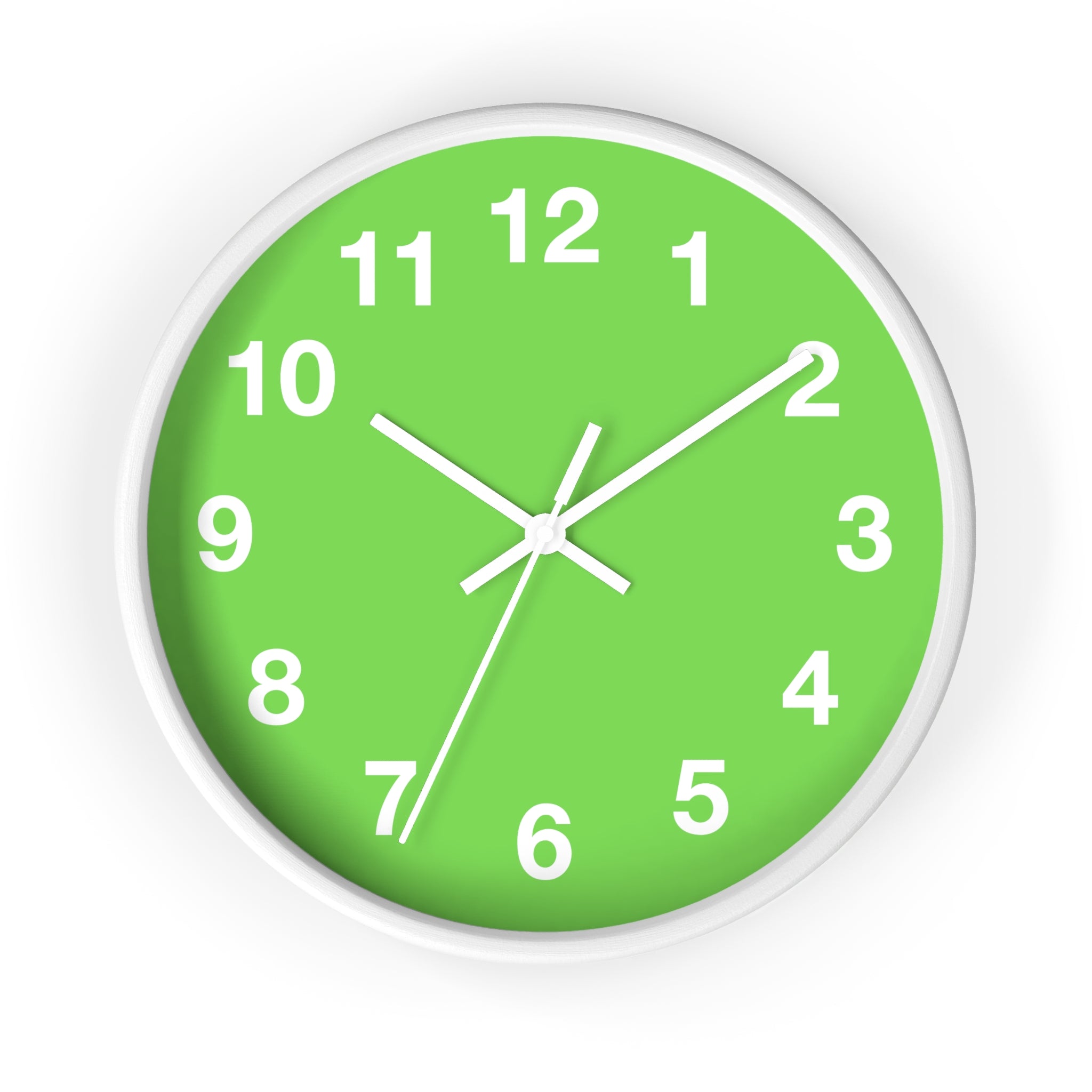 Vibrant Green Wall Clock