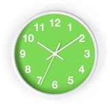 Vibrant Green Wall Clock