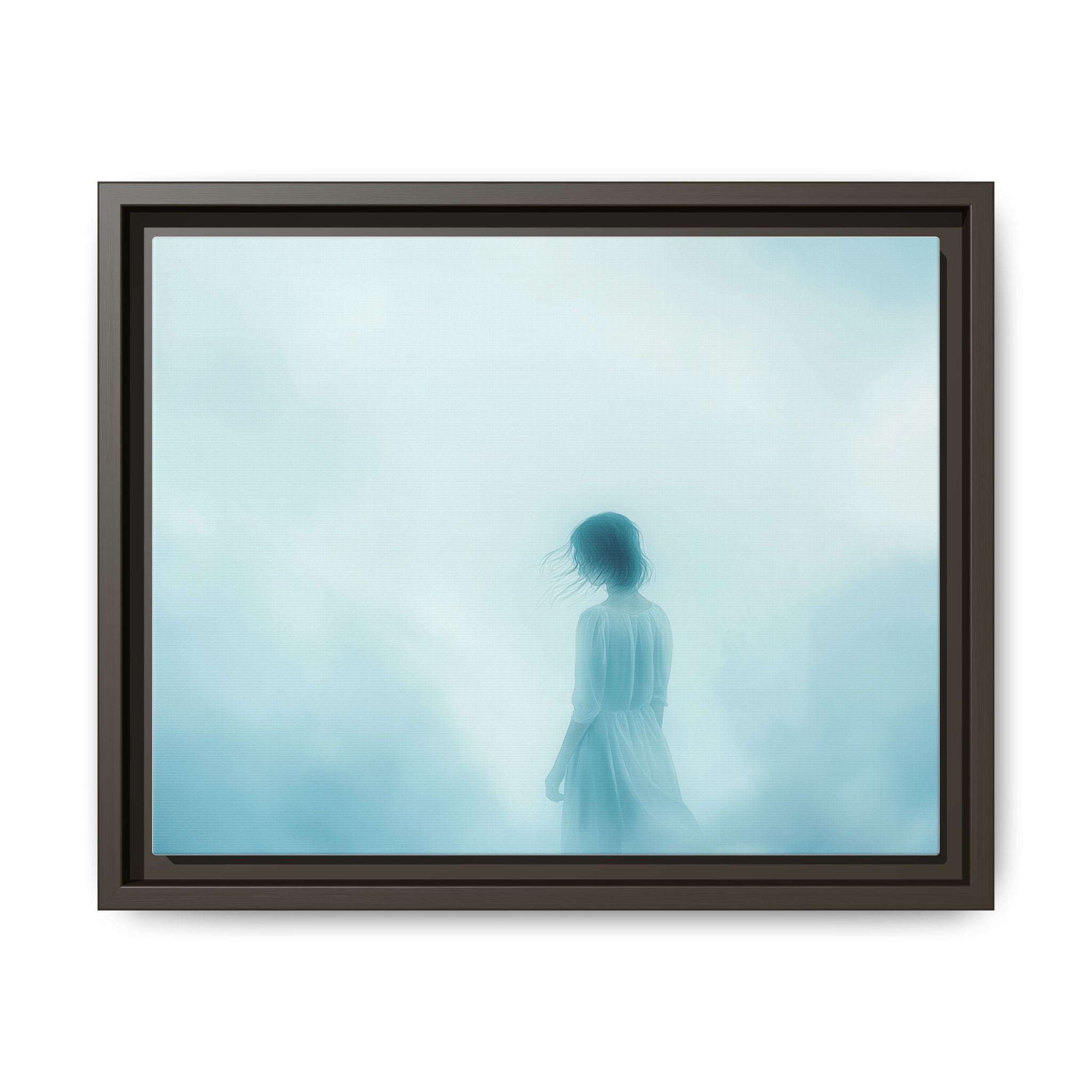 Serene Framed Canvas Art