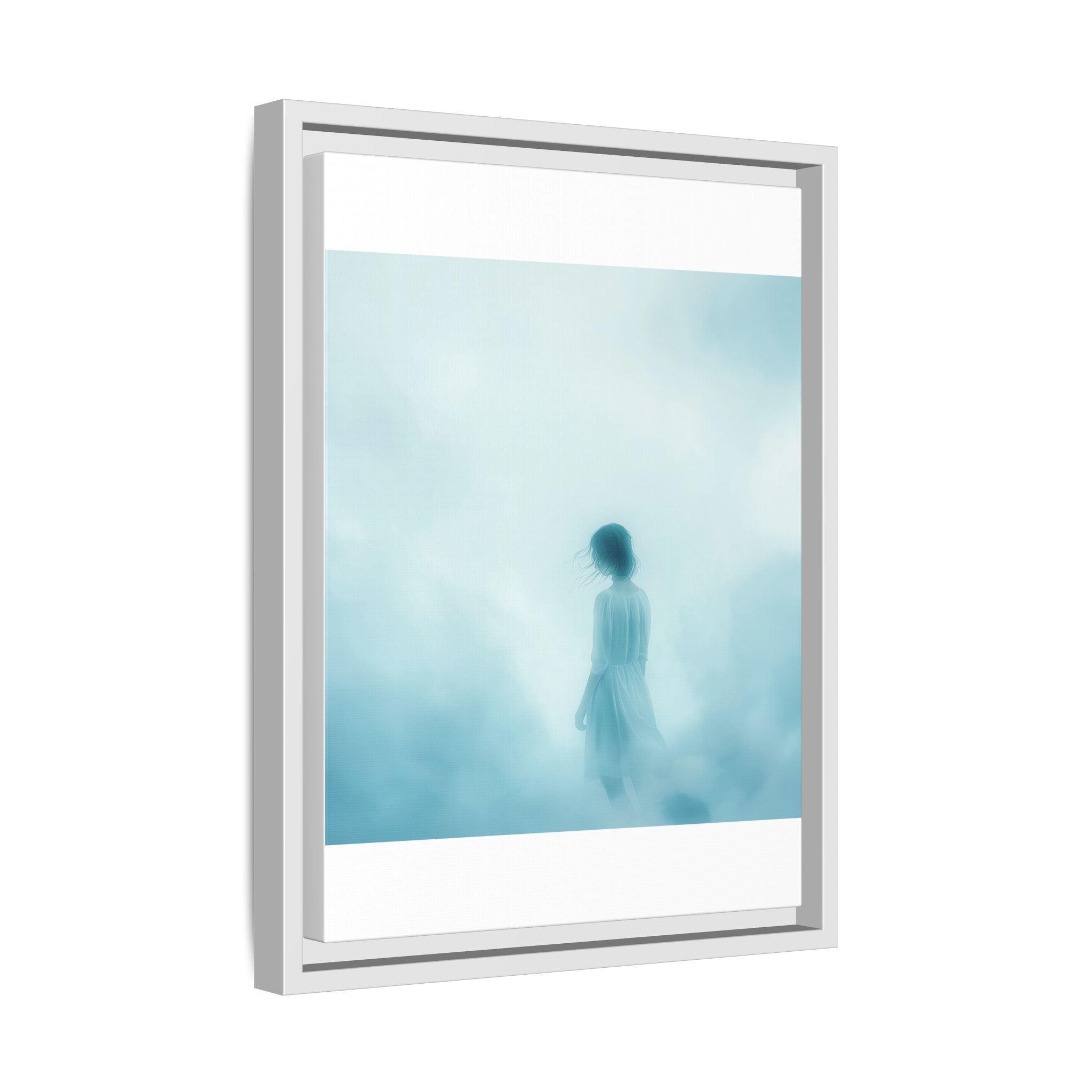 Serene Framed Canvas Art