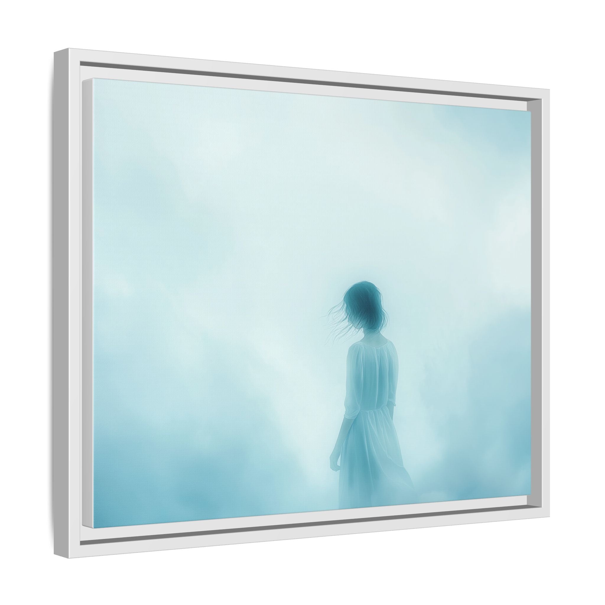 Serene Framed Canvas Art