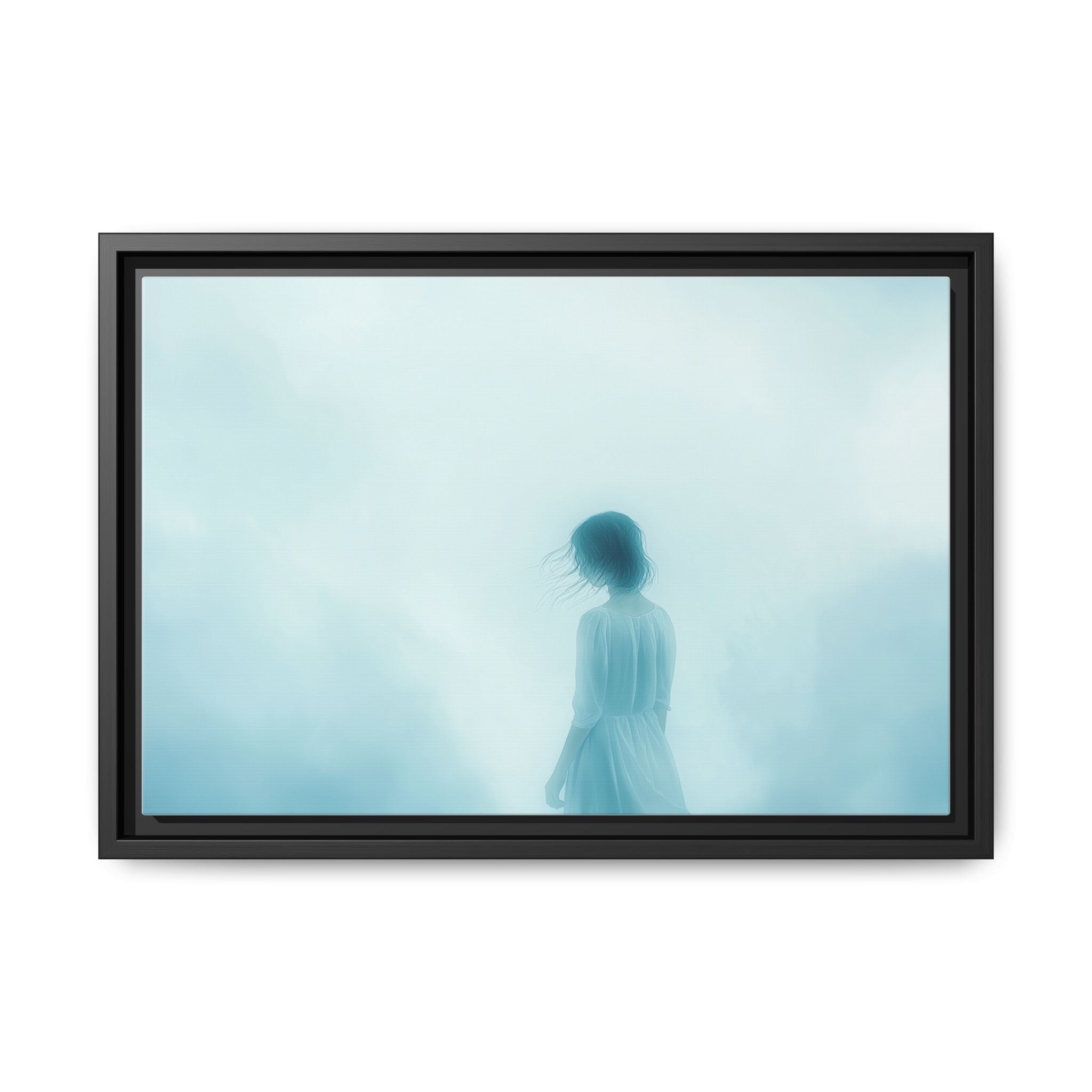 Serene Framed Canvas Art