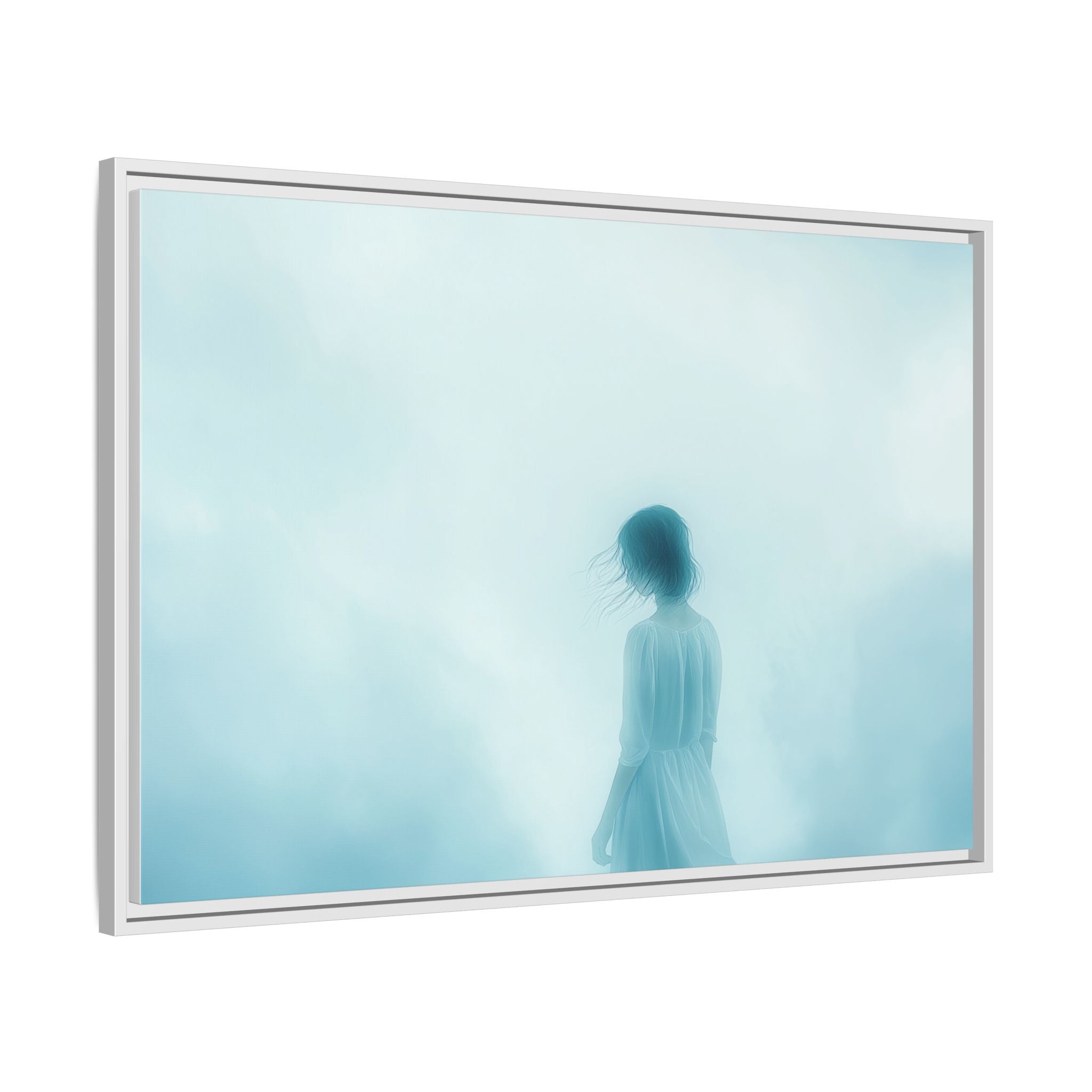 Serene Framed Canvas Art