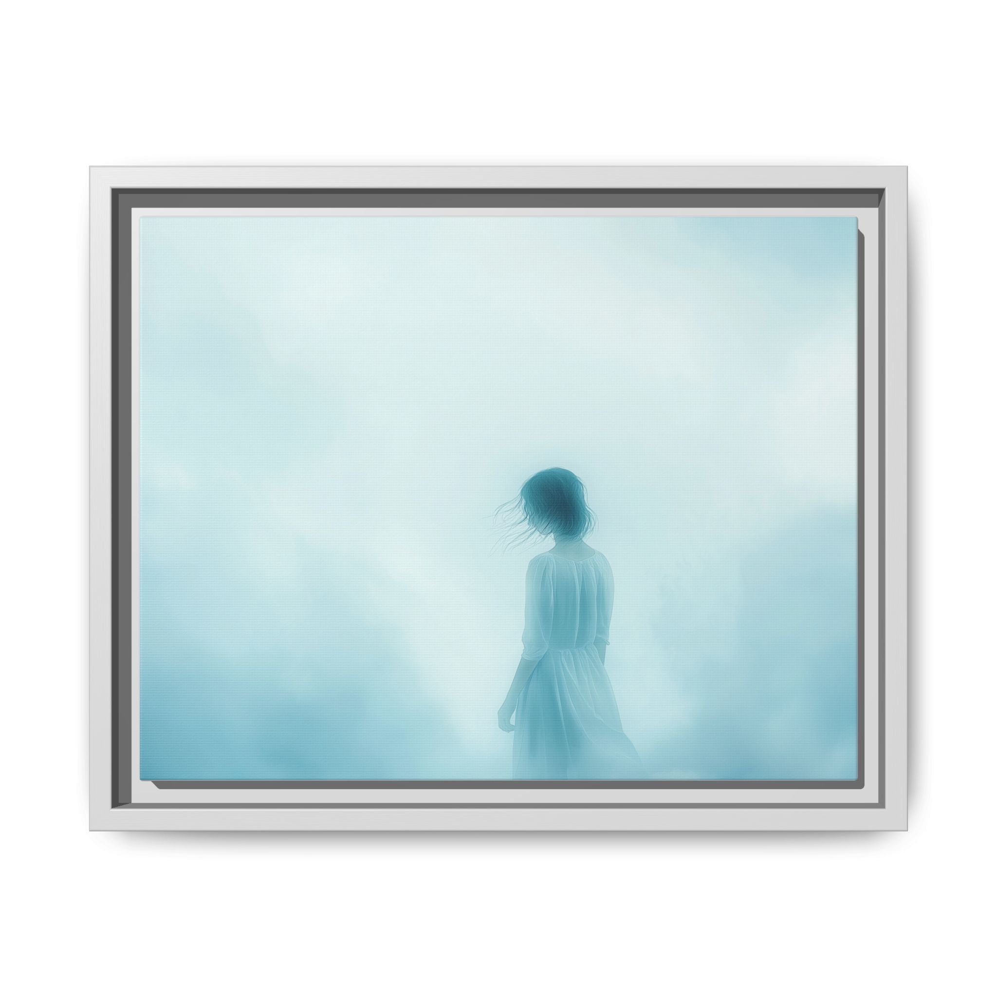 Serene Framed Canvas Art
