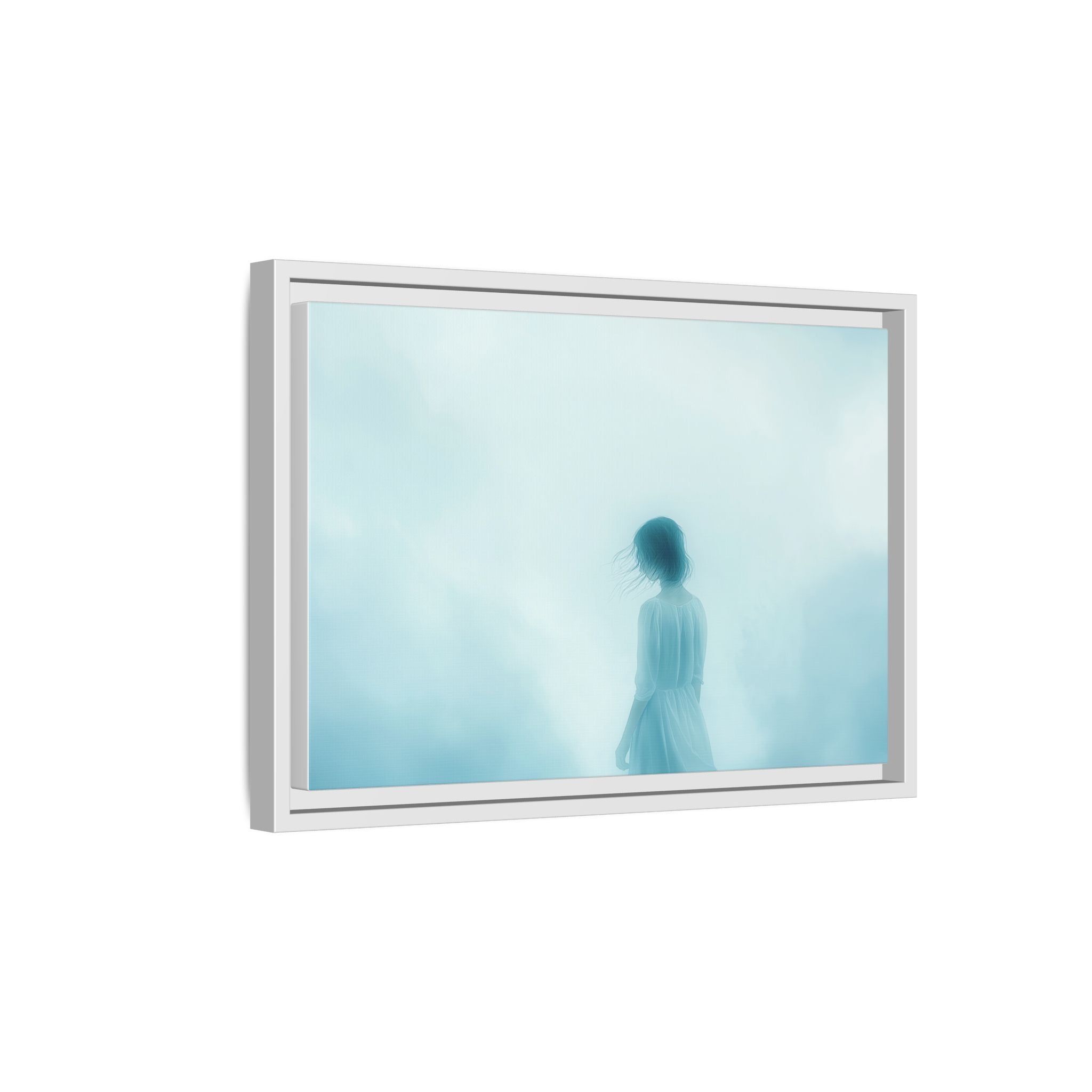 Serene Framed Canvas Art