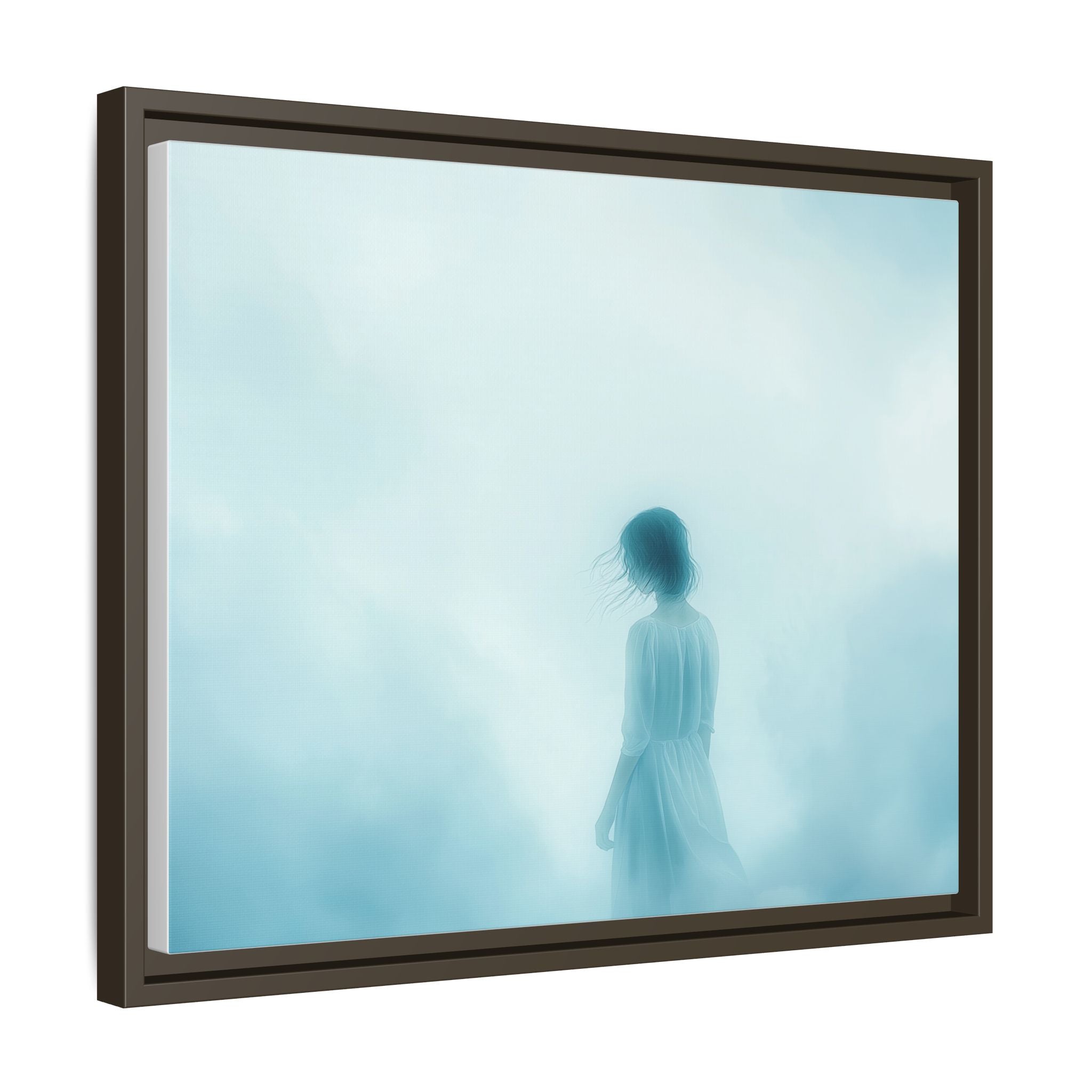 Serene Framed Canvas Art