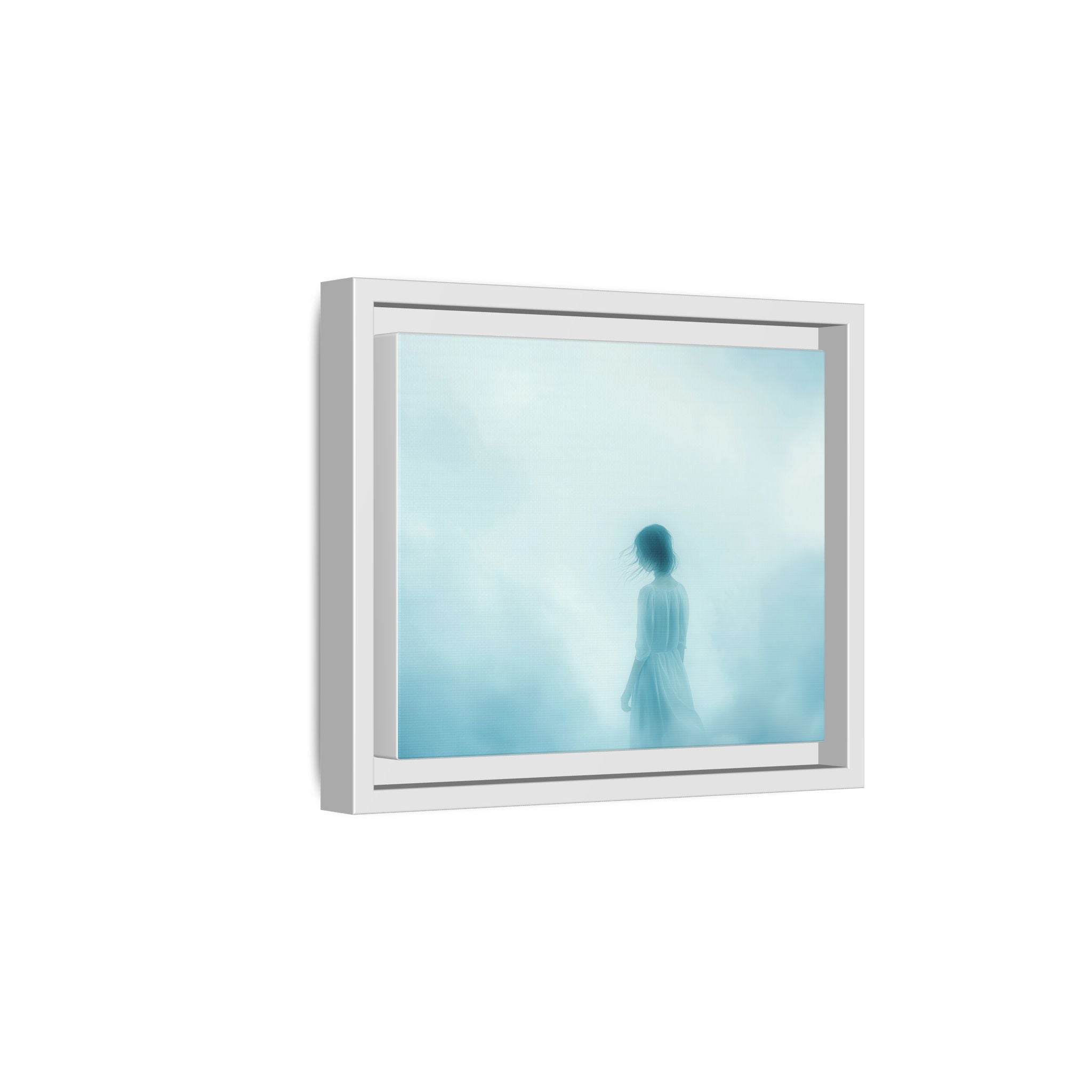 Serene Framed Canvas Art