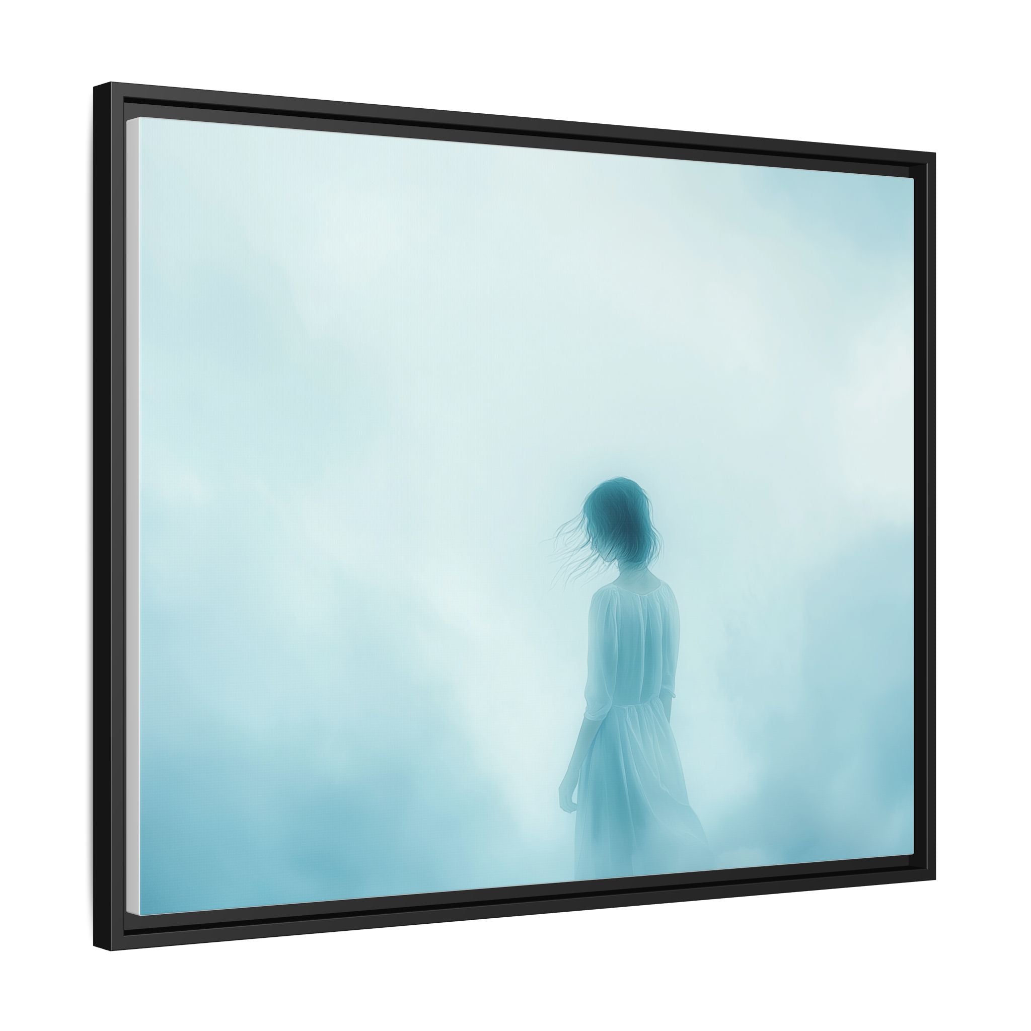 Serene Framed Canvas Art