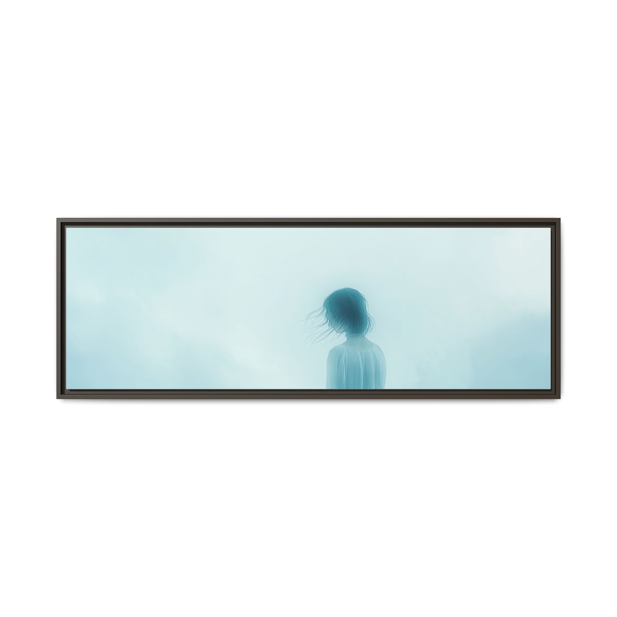 Serene Framed Canvas Art