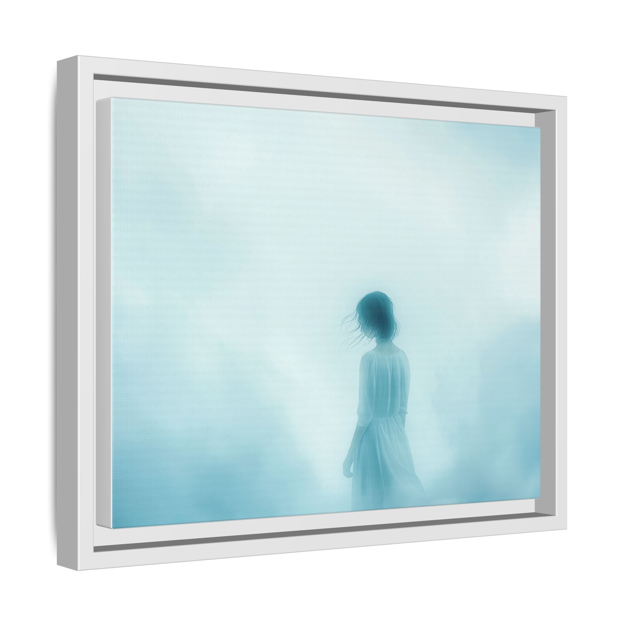 Serene Framed Canvas Art