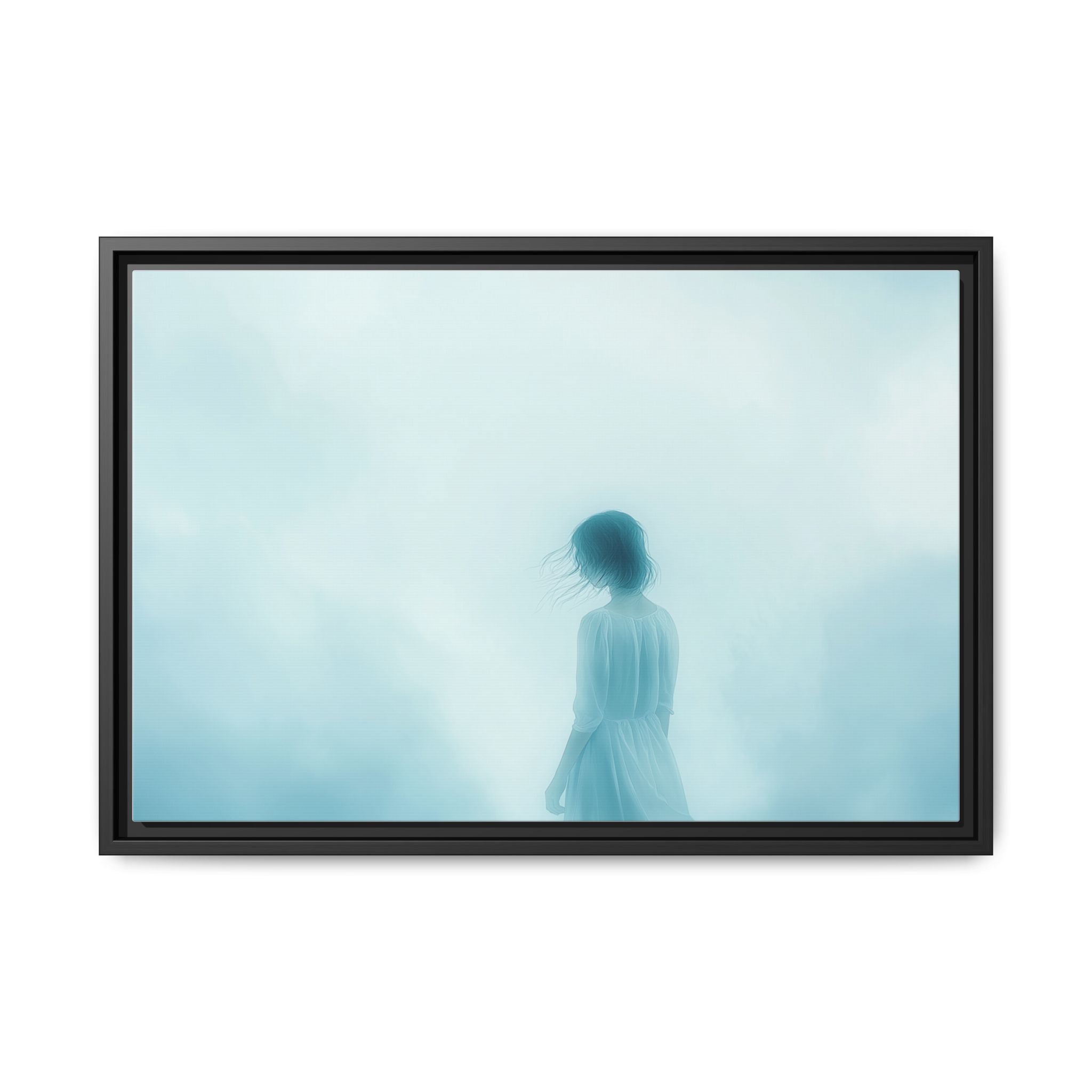 Serene Framed Canvas Art