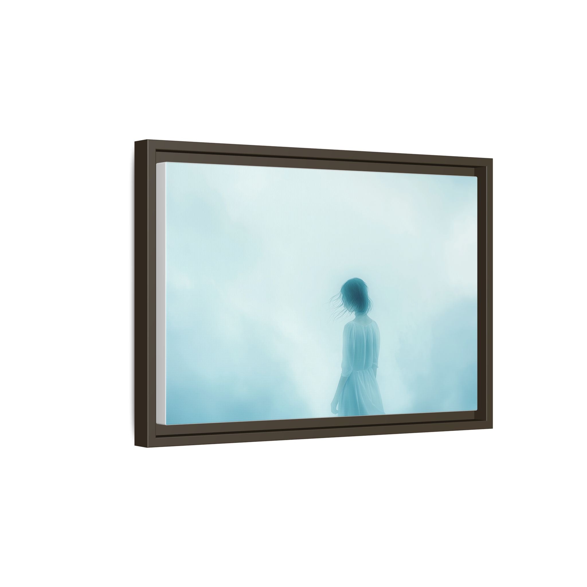 Serene Framed Canvas Art