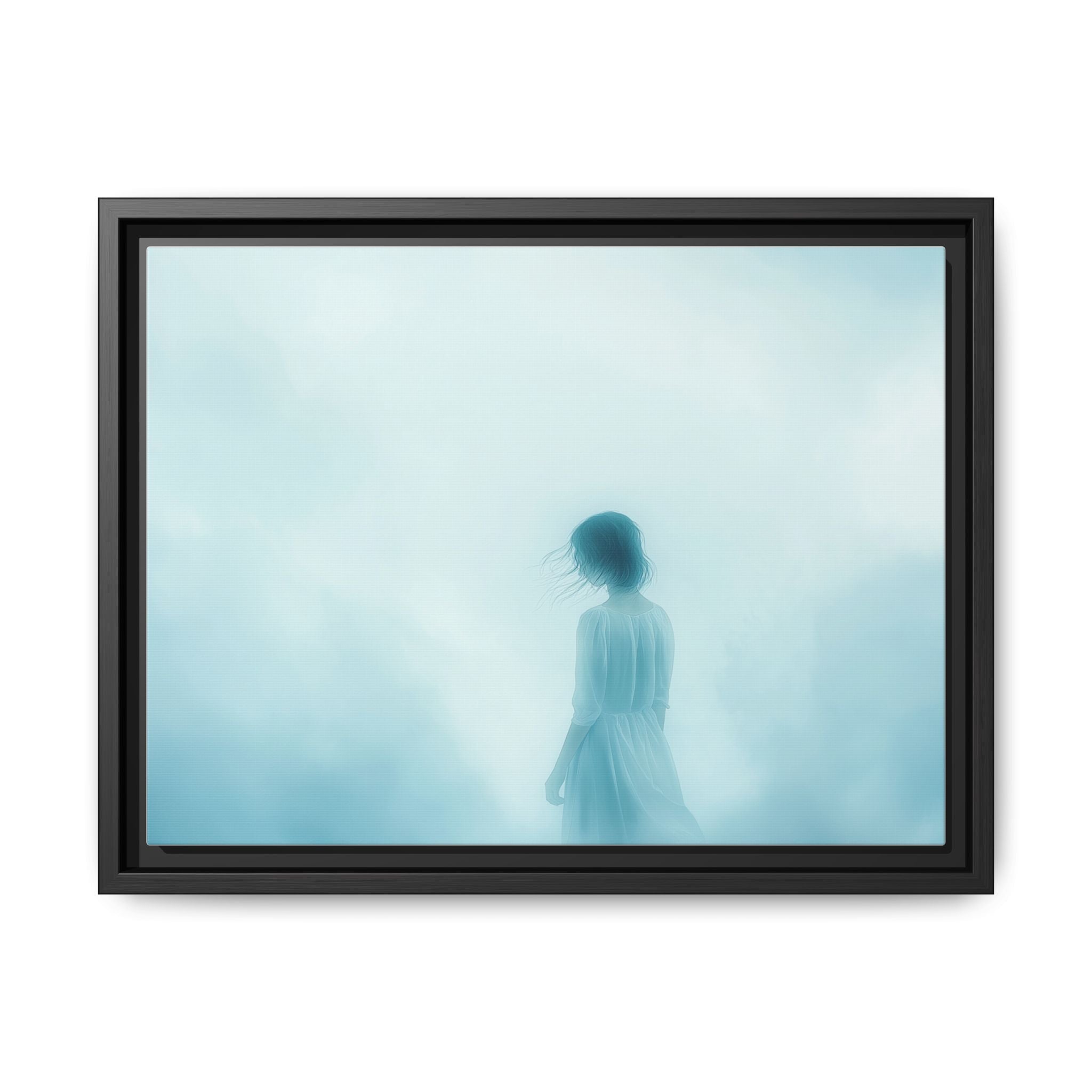 Serene Framed Canvas Art