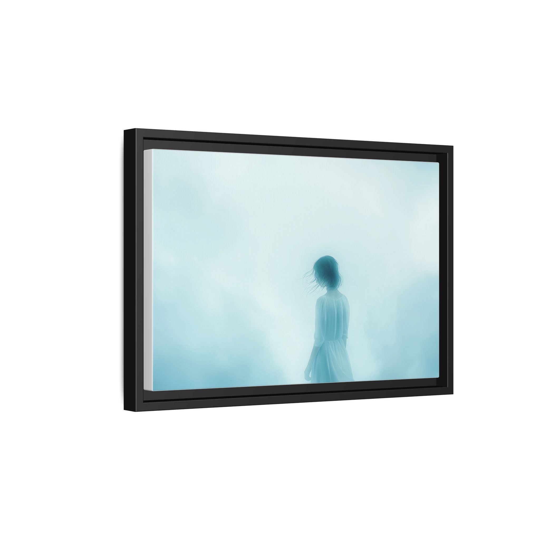 Serene Framed Canvas Art
