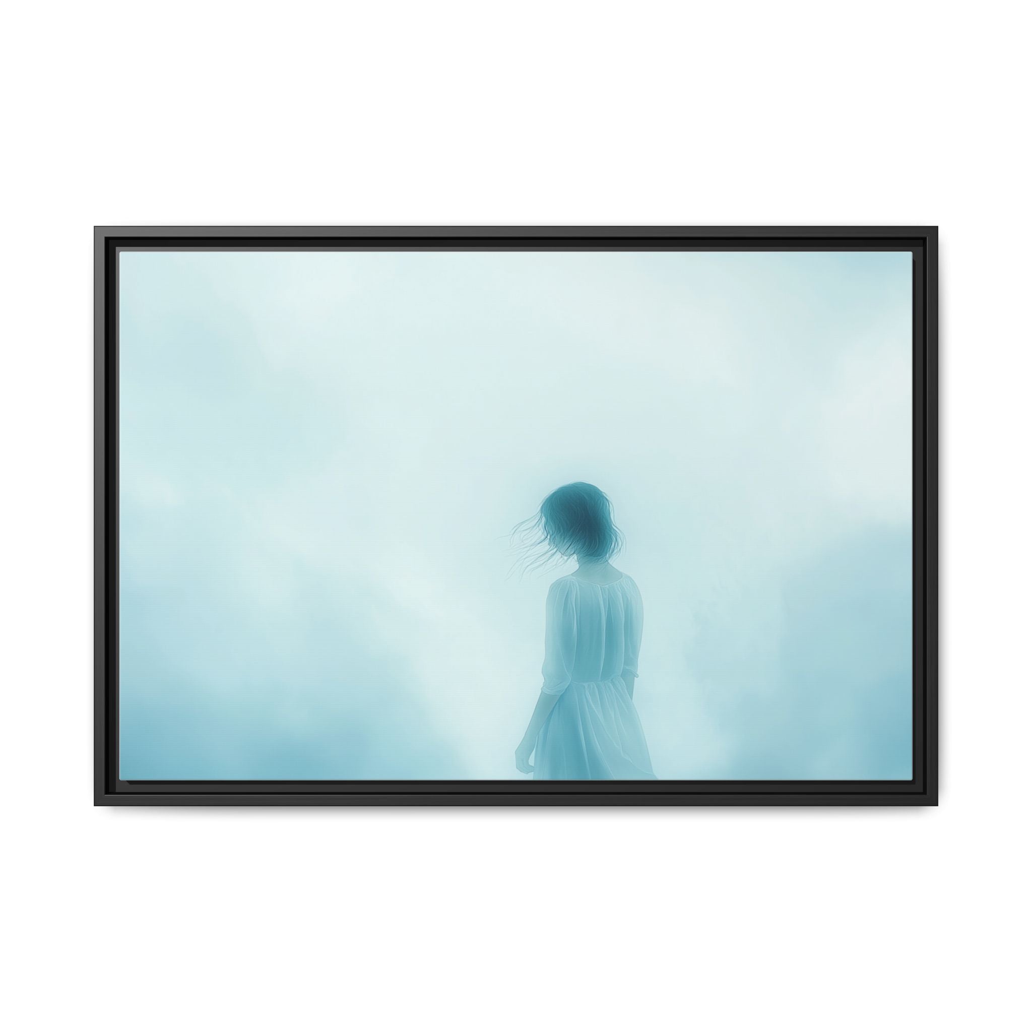 Serene Framed Canvas Art
