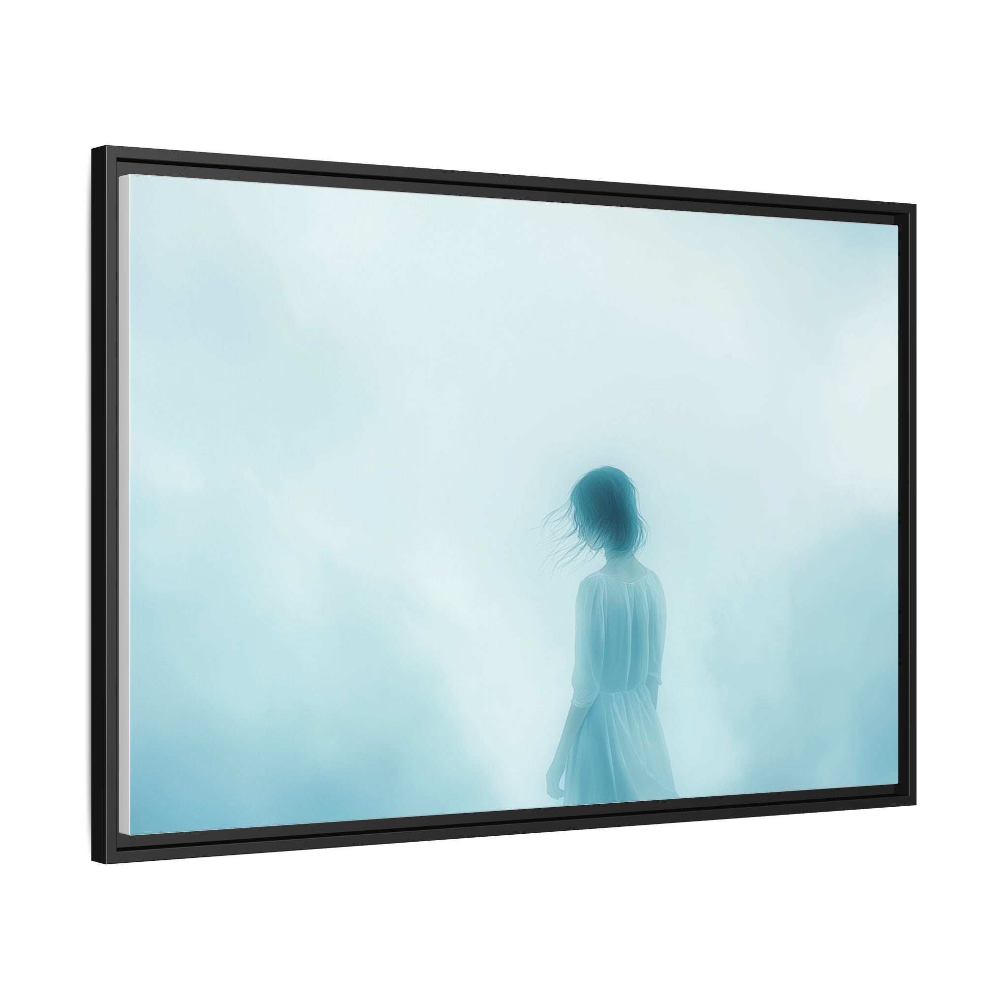 Serene Framed Canvas Art