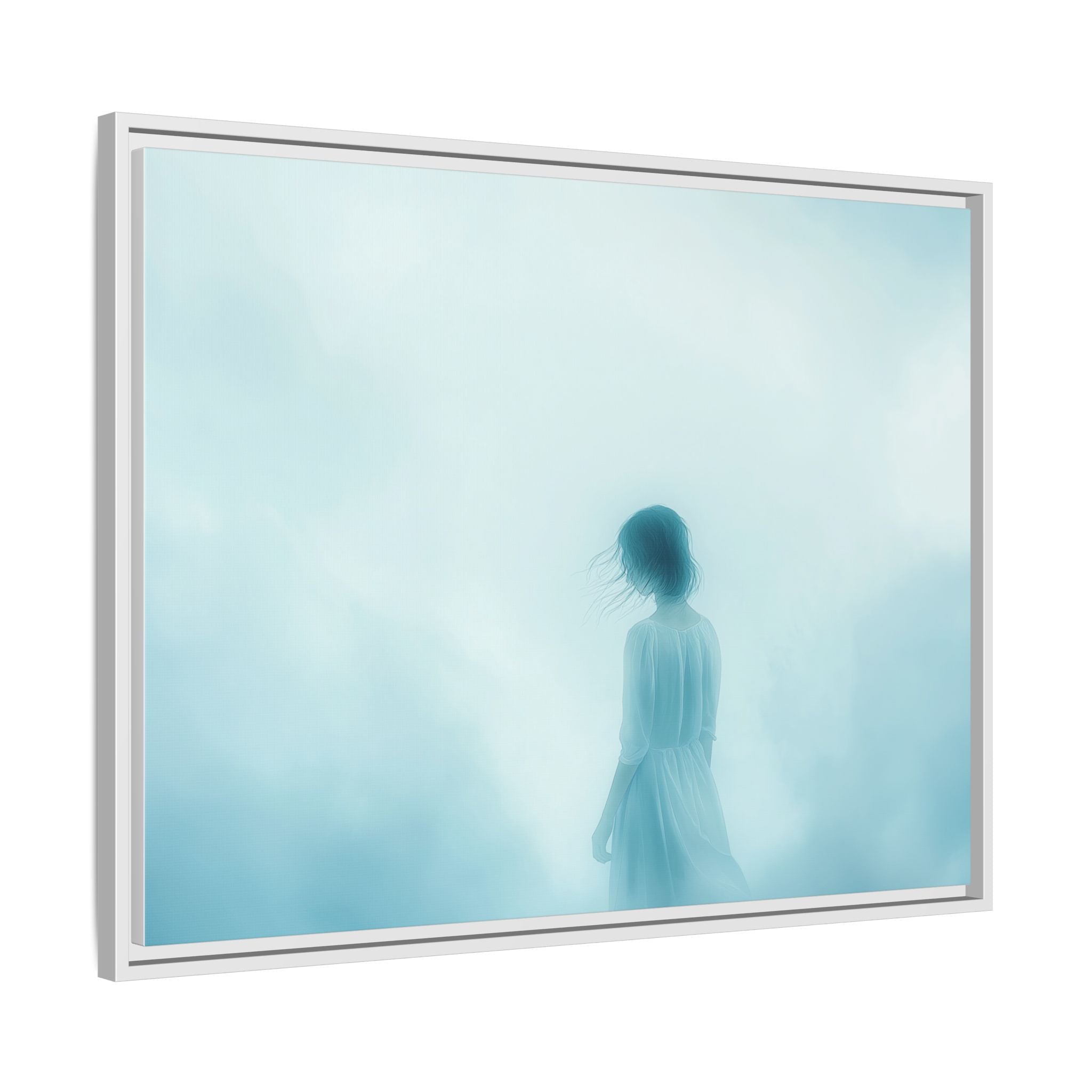 Serene Framed Canvas Art
