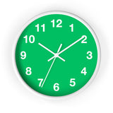 Fresh Leaf Green Wall Clock
