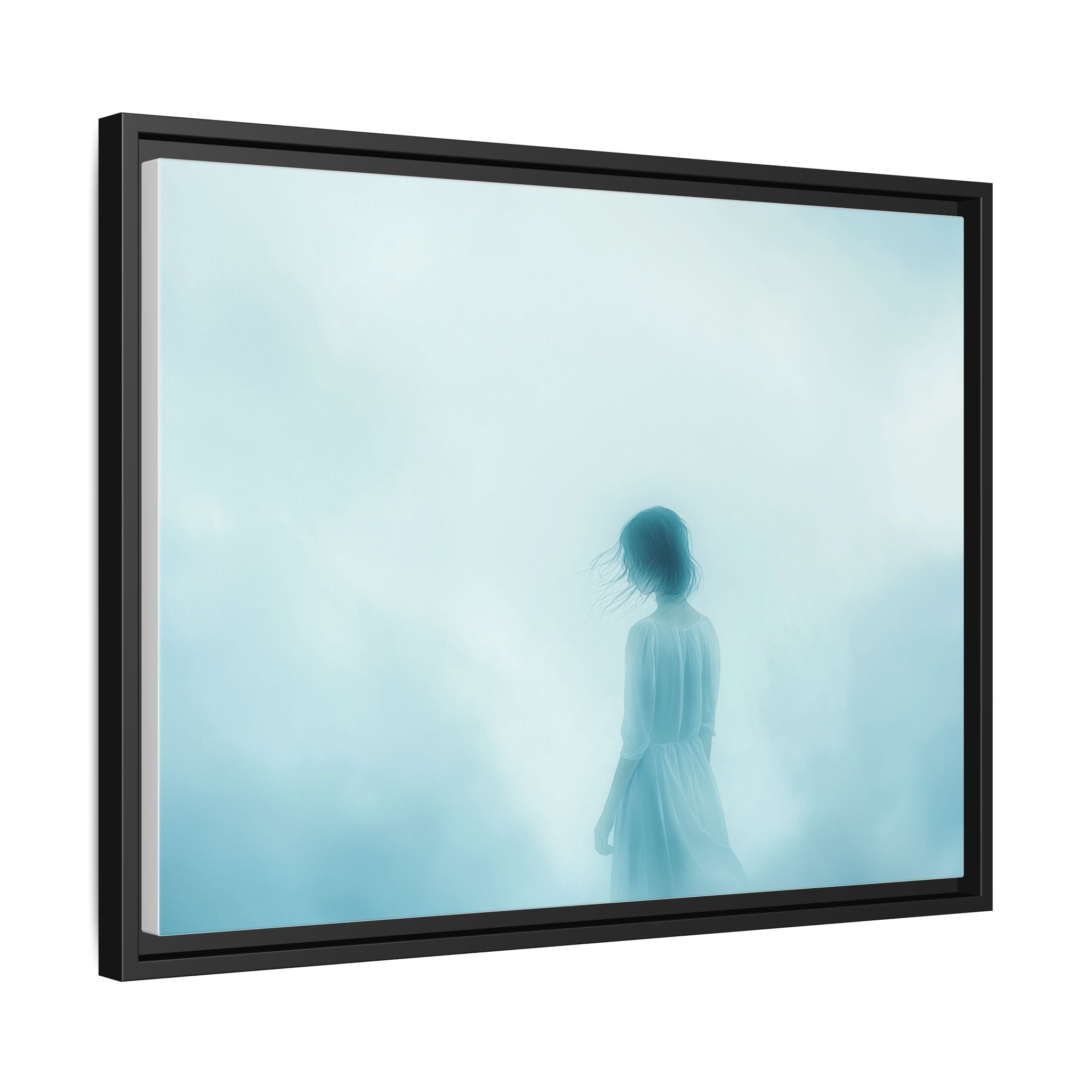 Serene Framed Canvas Art