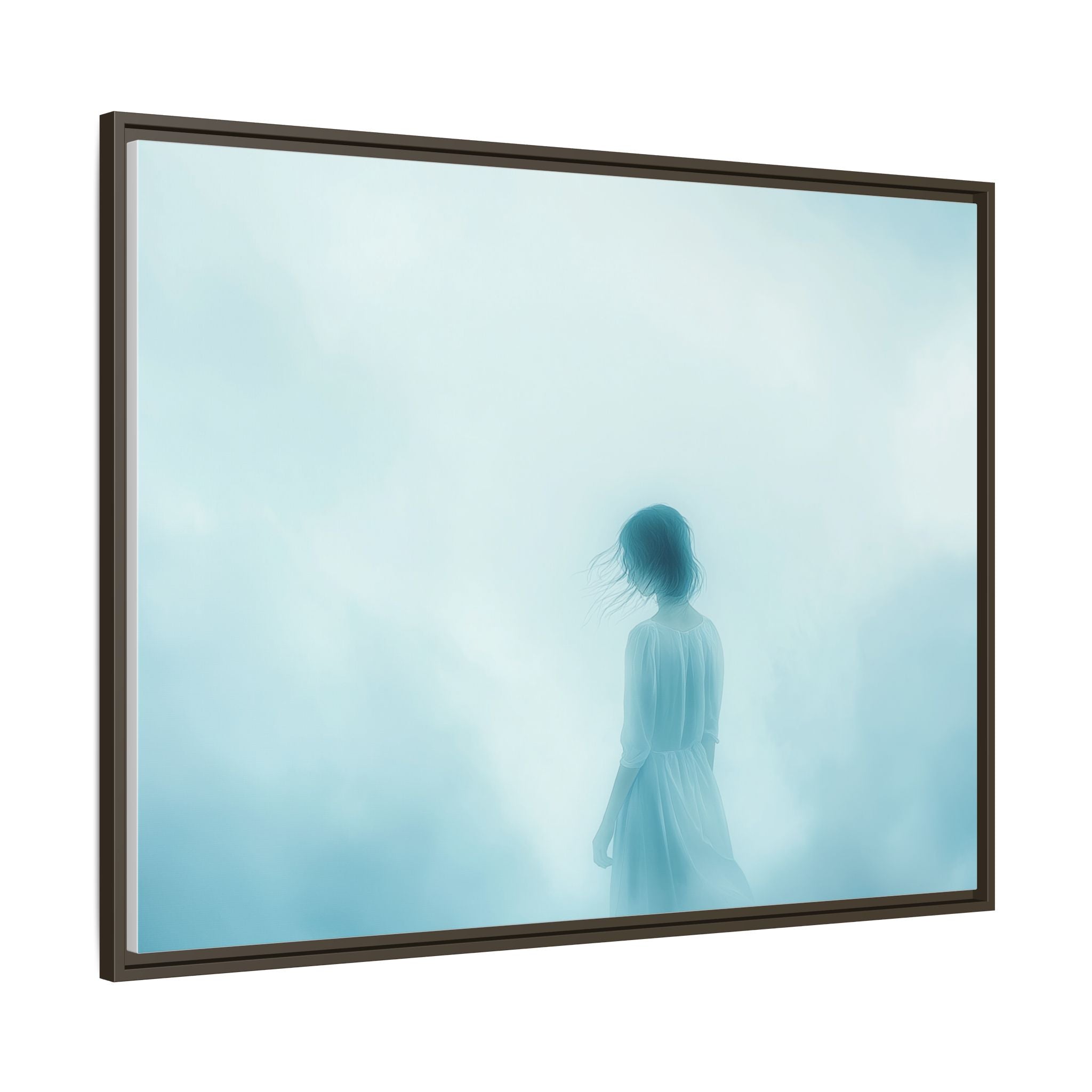Serene Framed Canvas Art