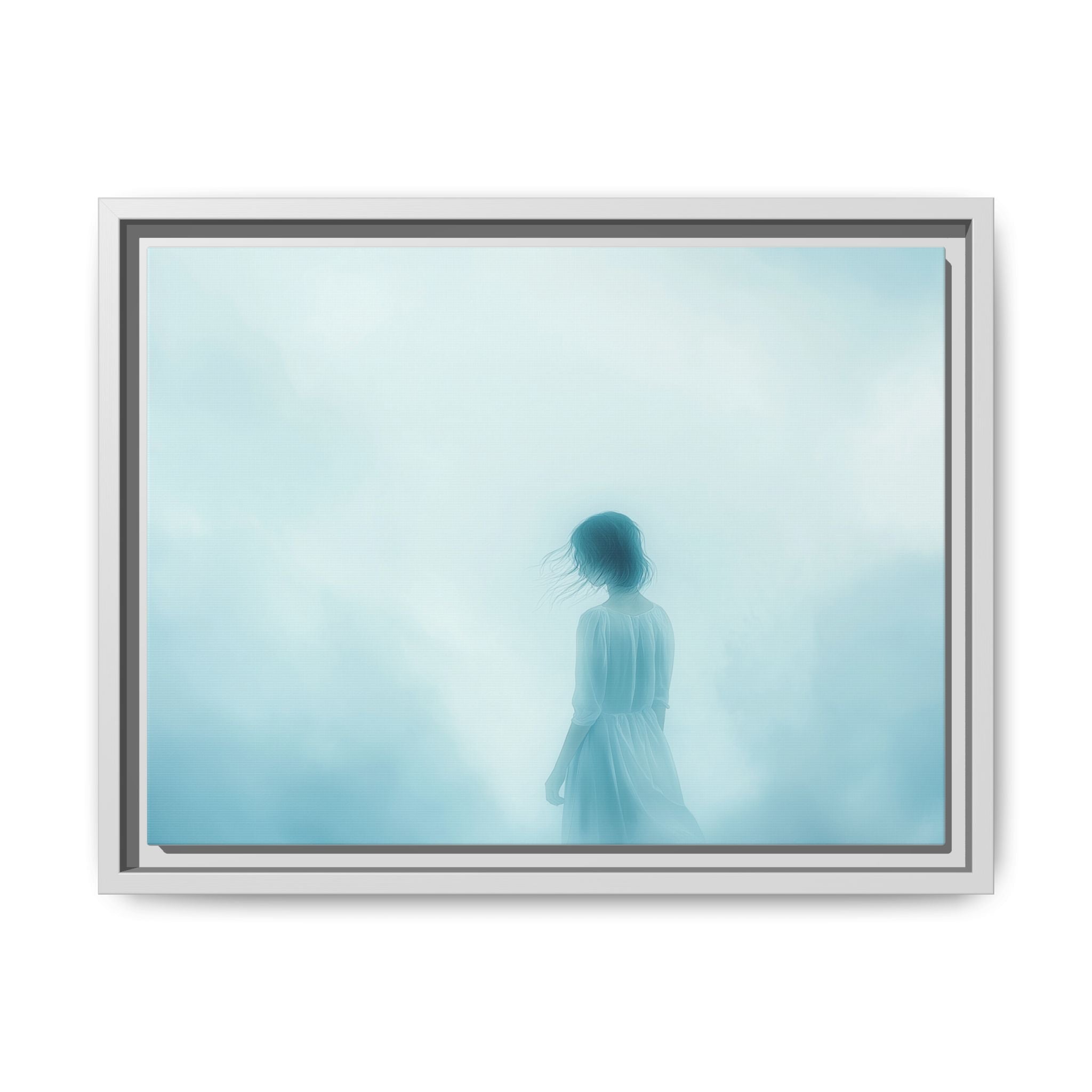 Serene Framed Canvas Art