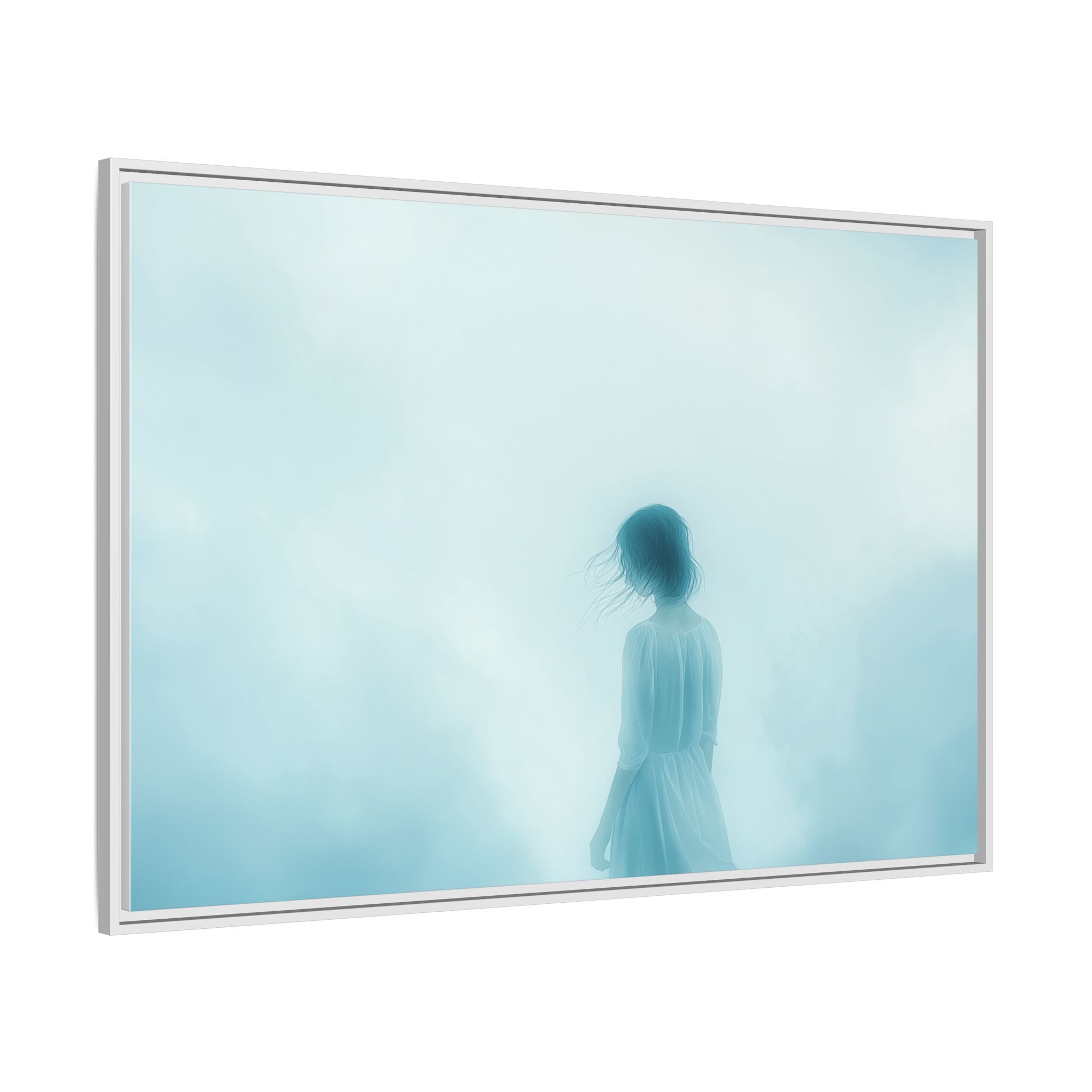 Serene Framed Canvas Art