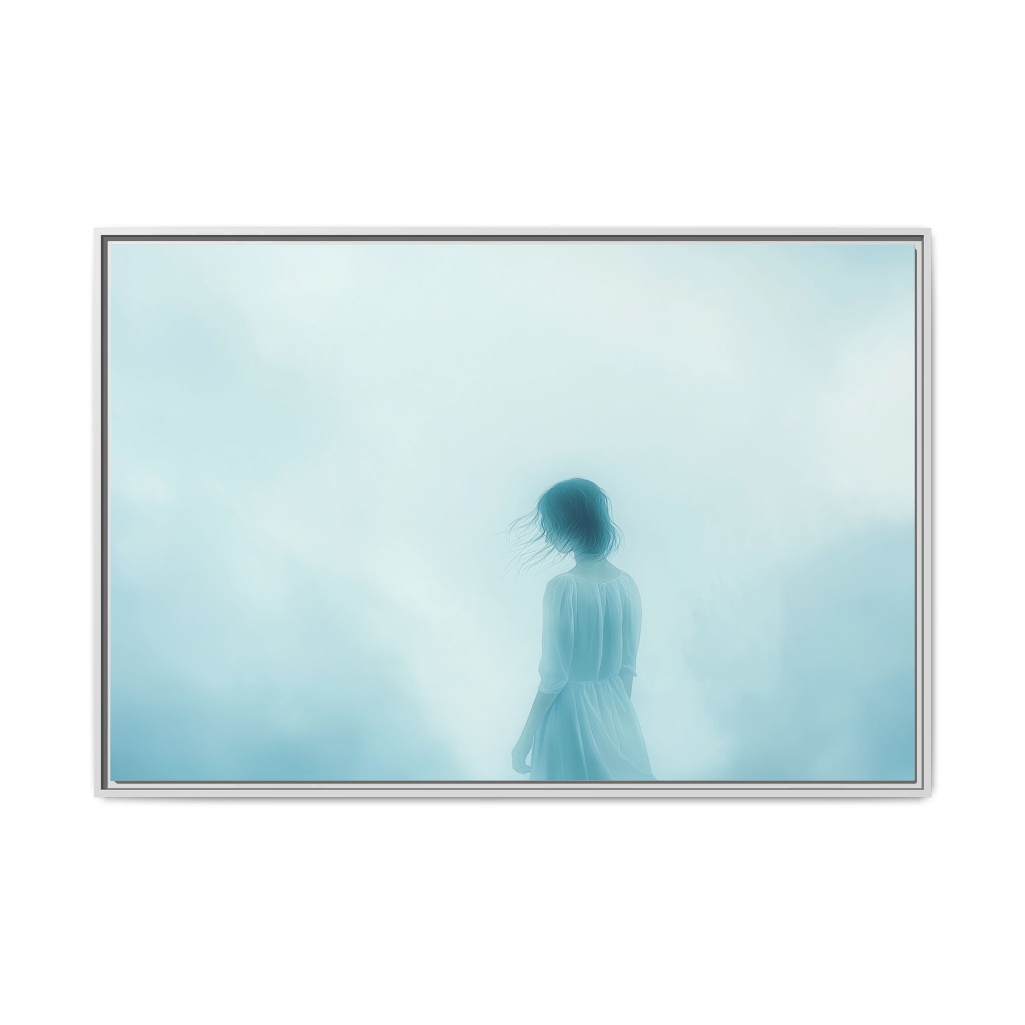 Serene Framed Canvas Art