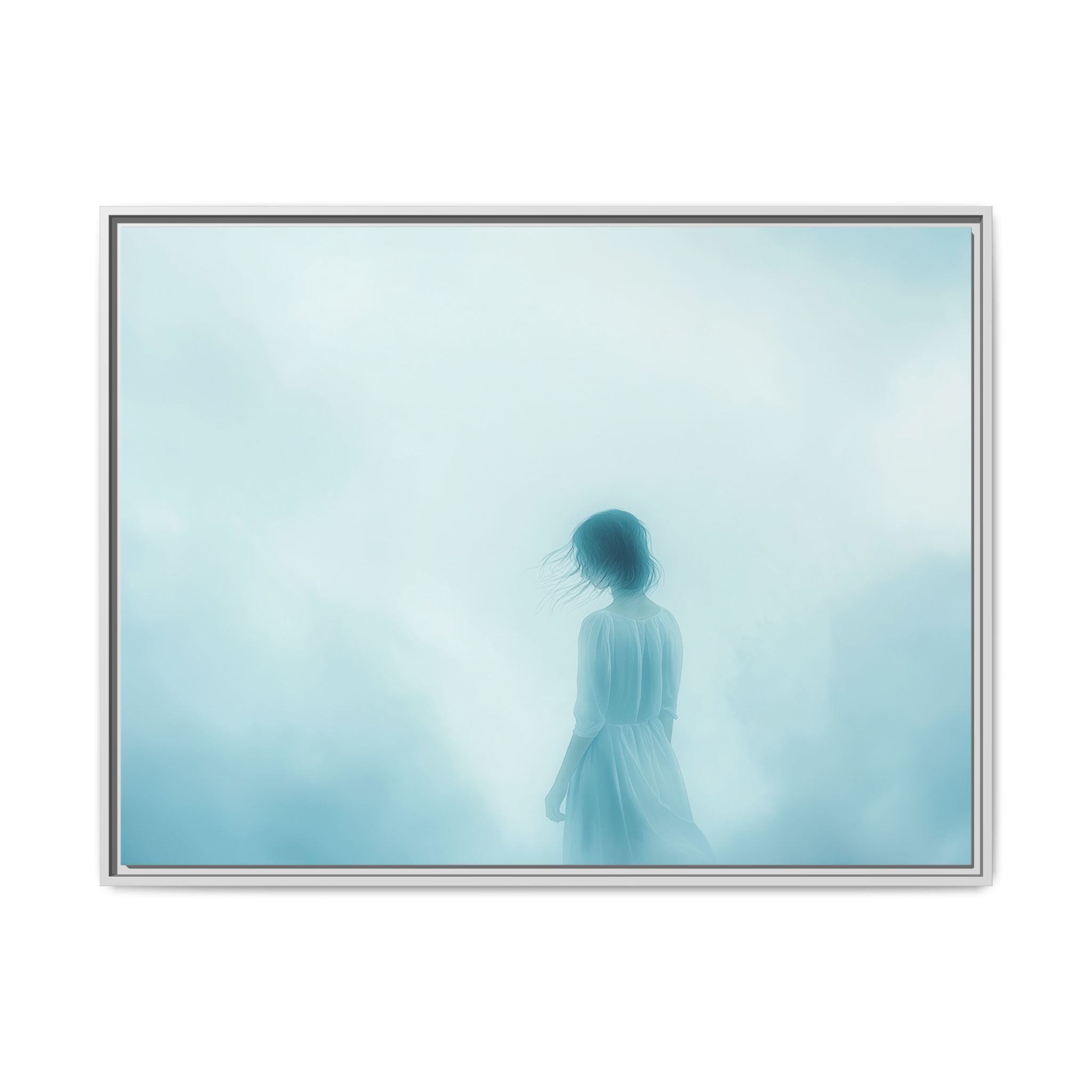 Serene Framed Canvas Art